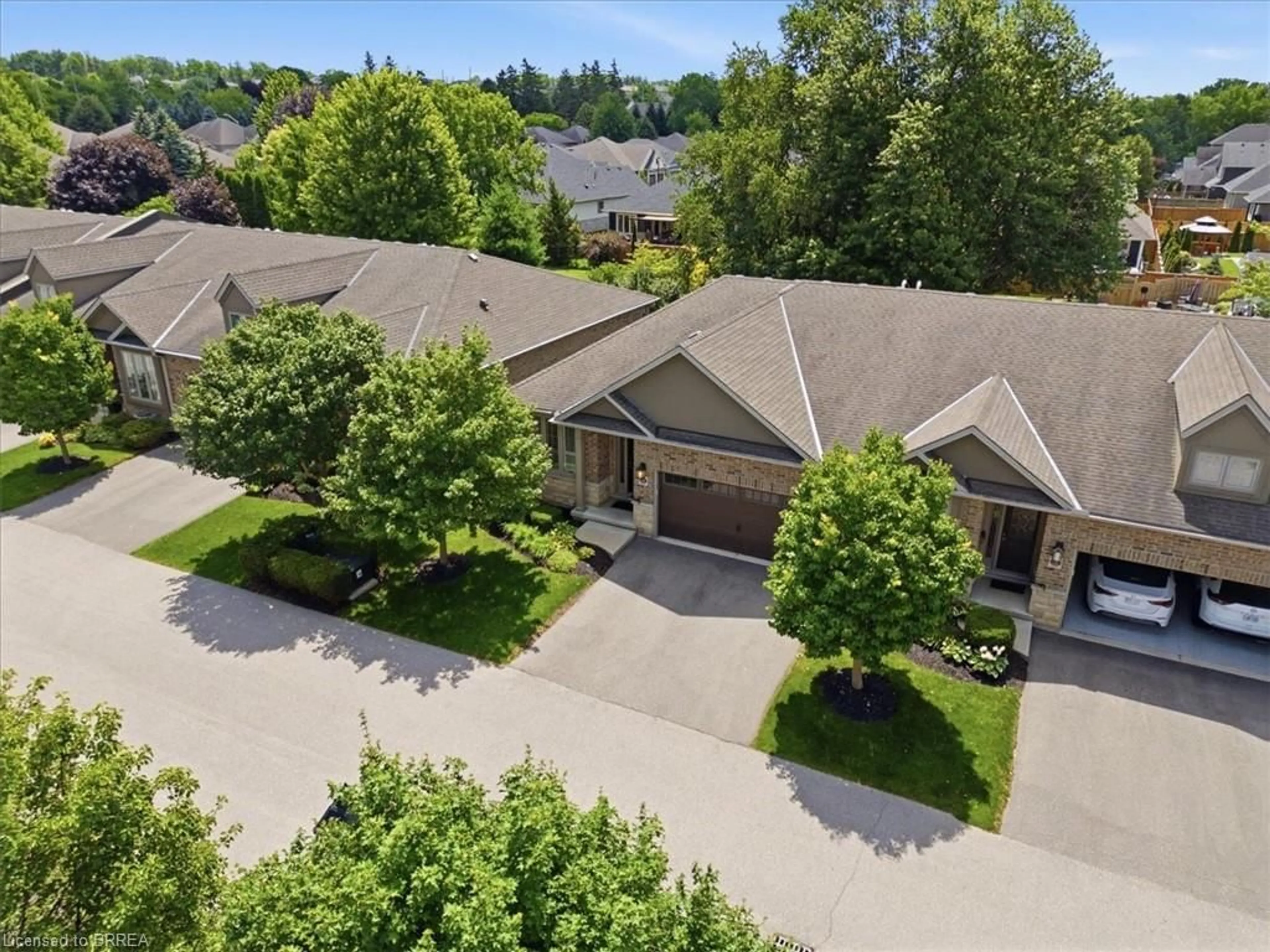 A pic from outside/outdoor area/front of a property/back of a property/a pic from drone, street for 30 Cedar St #4, Paris Ontario N3L 0A1