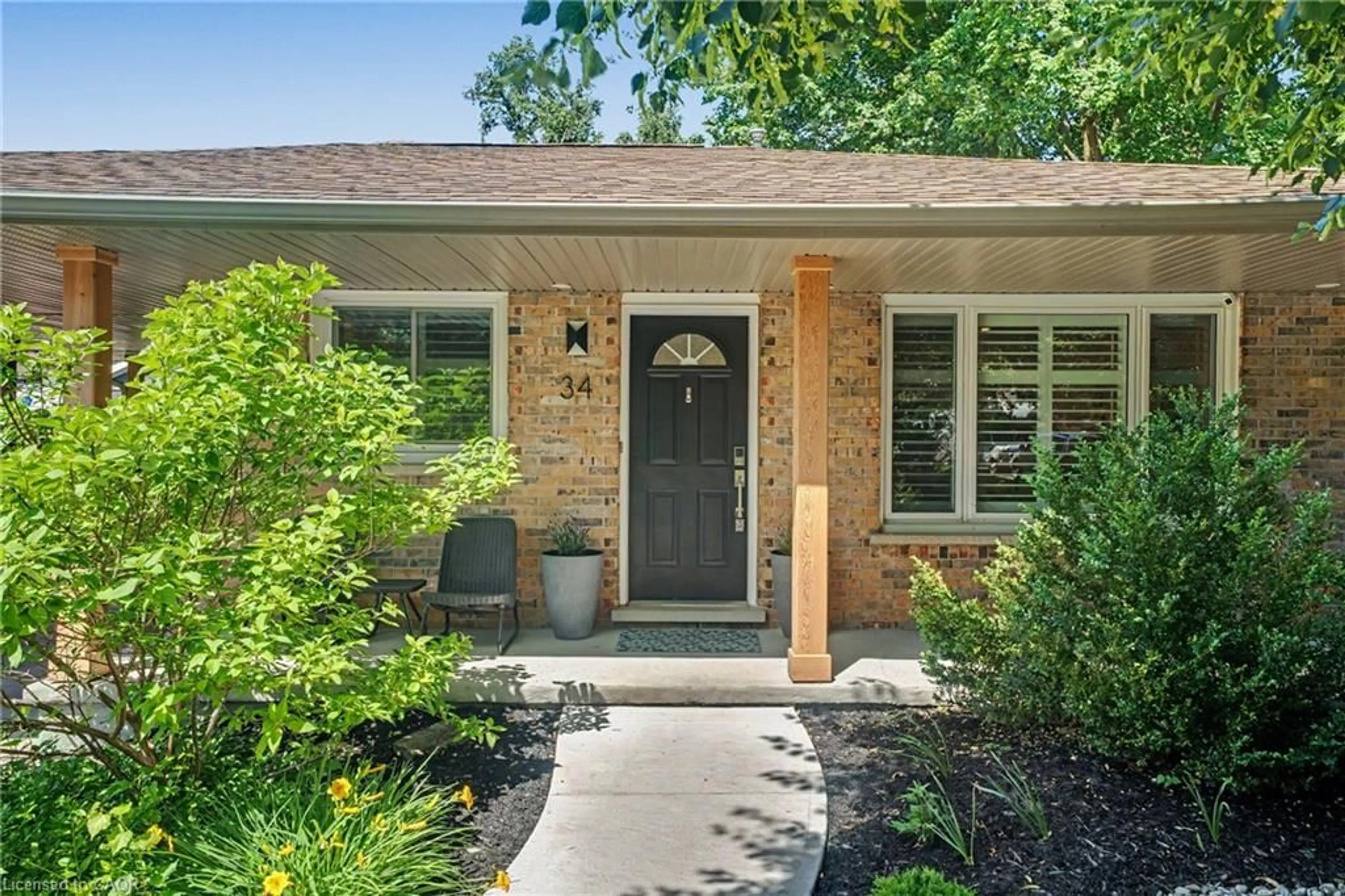Home with brick exterior material, street for 34 Randall Rd, Cambridge Ontario N3C 1S1