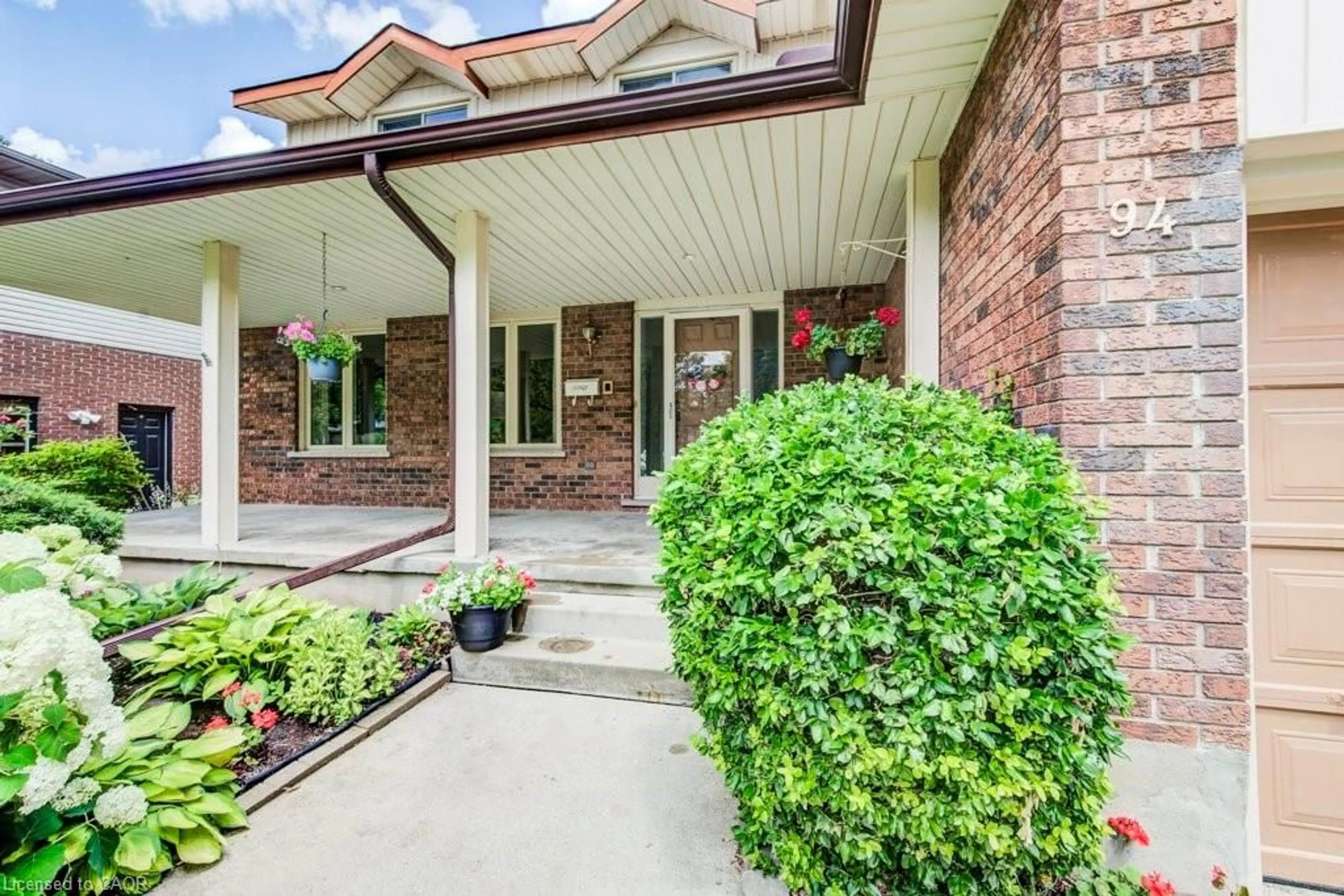 Home with brick exterior material, street for 94 Mccarron Cres, Waterloo Ontario N2L 5N2