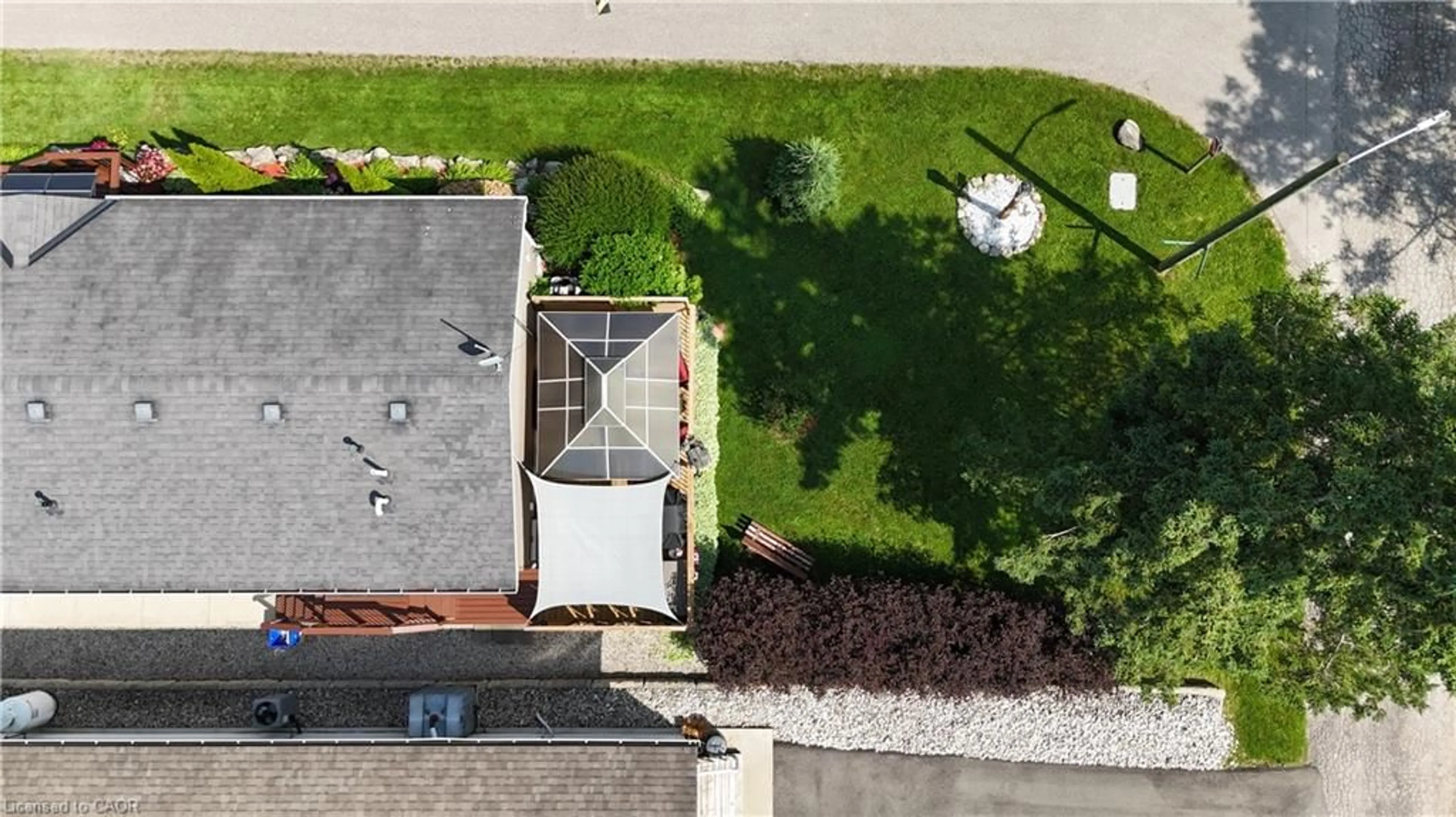A pic from outside/outdoor area/front of a property/back of a property/a pic from drone, street for 1429 Sheffield Rd #7, Flamborough Ontario N1R 8B2