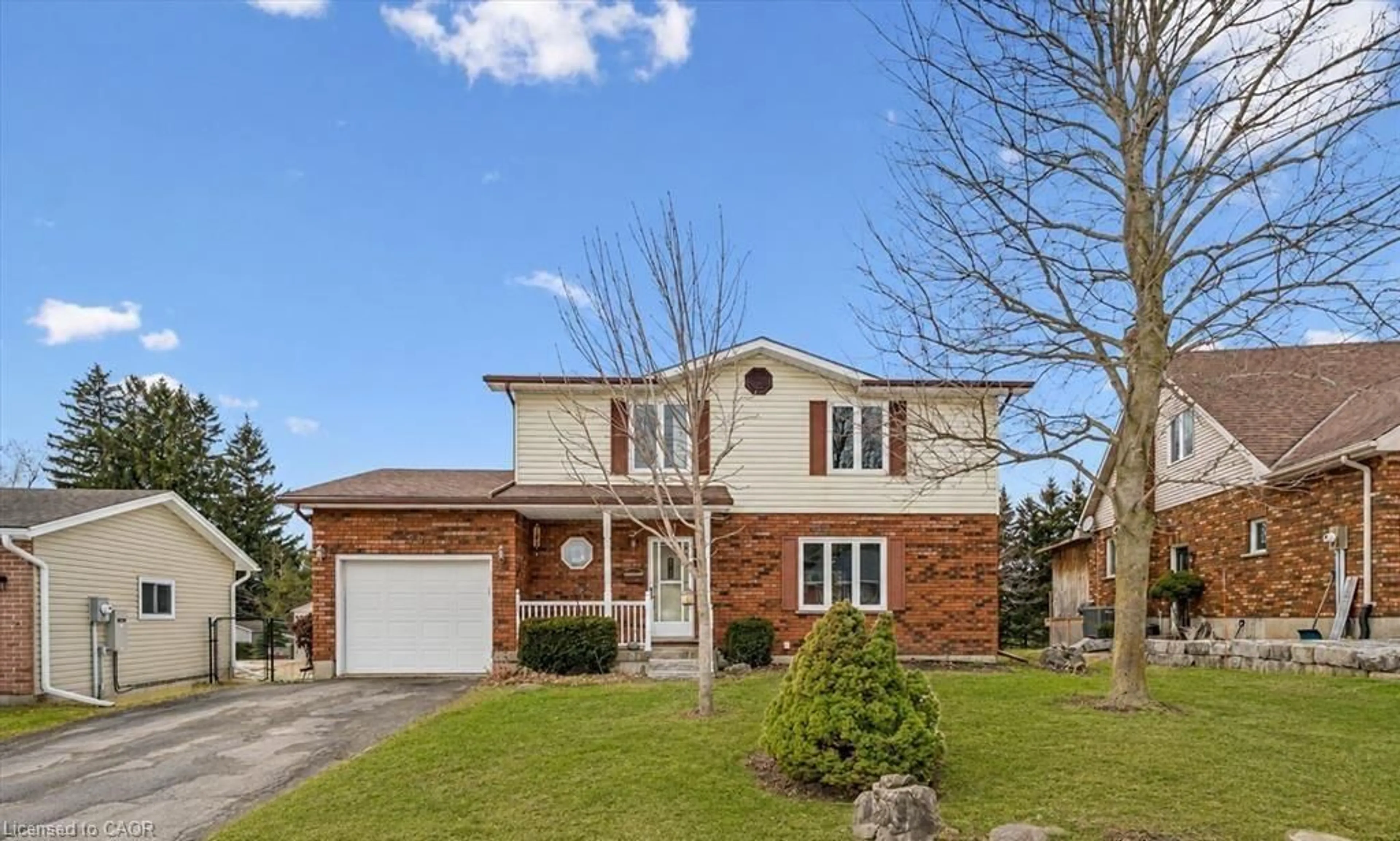 Home with brick exterior material, street for 28 Edward St, Drayton Ontario N0G 1P0