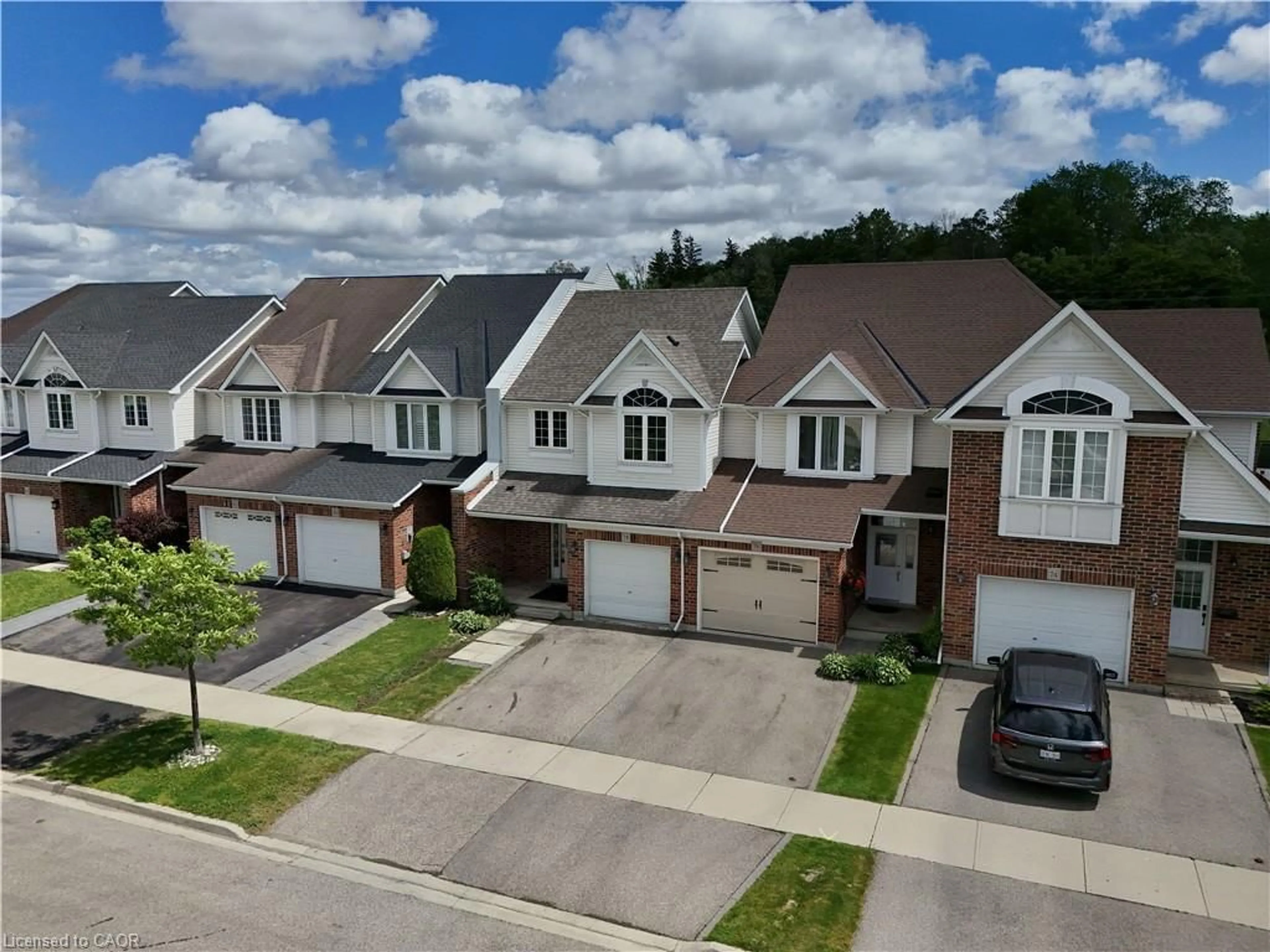 A pic from outside/outdoor area/front of a property/back of a property/a pic from drone, street for 78 Colton Cir, Kitchener Ontario N2A 4K4