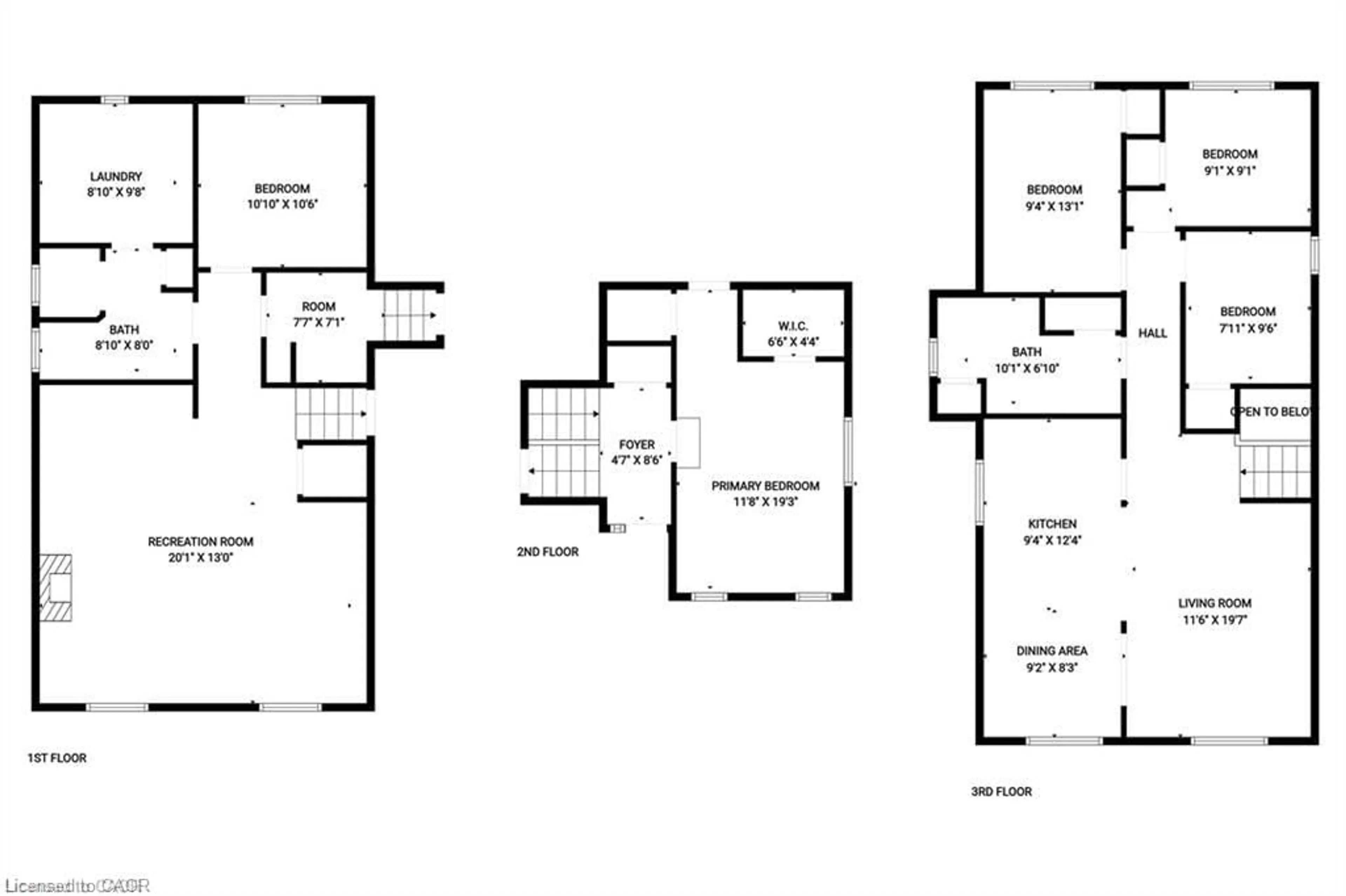 Floor plan for 171 Kneider Ave, Dunnville Ontario N1A 1A6