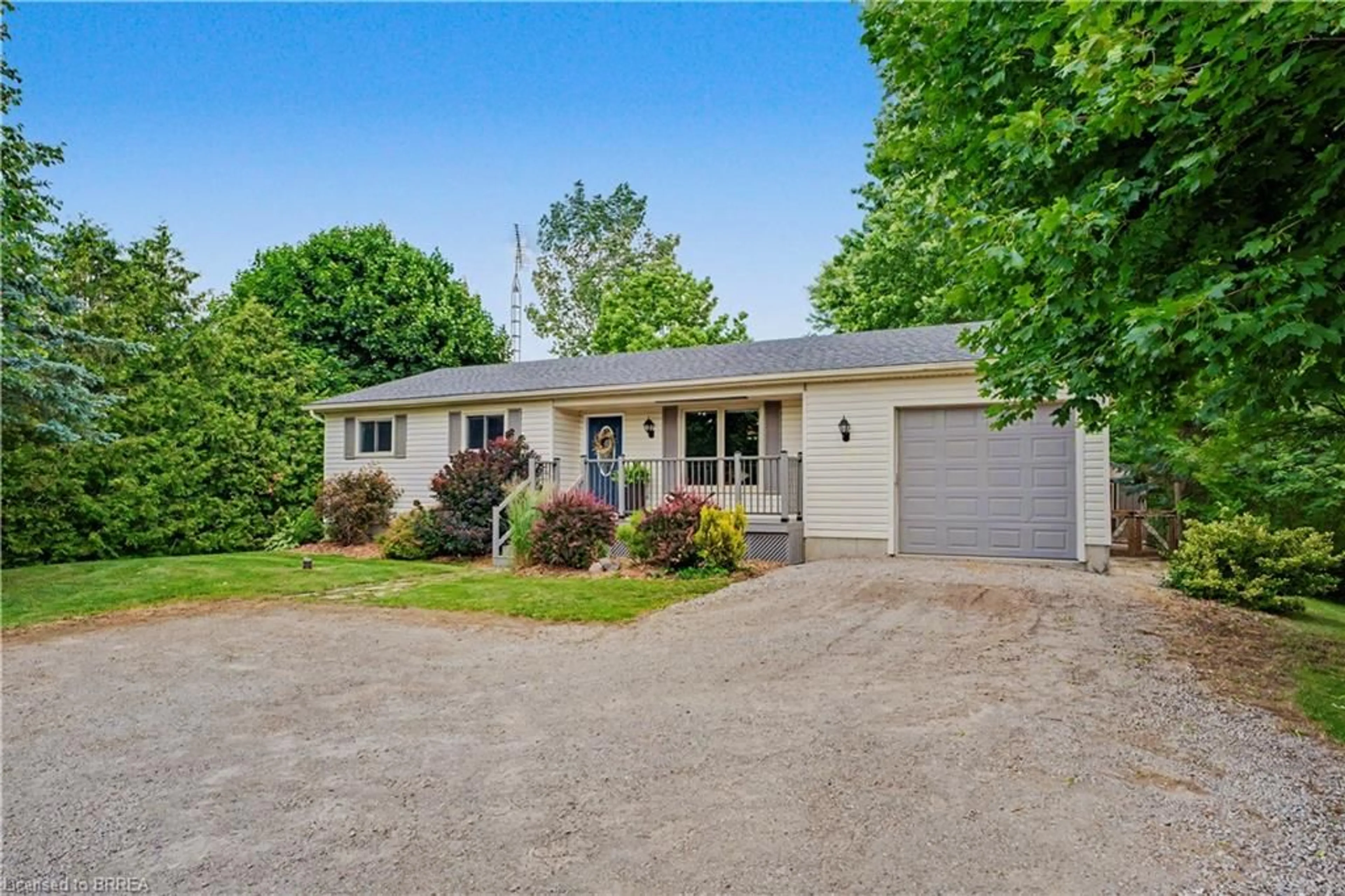 A pic from outside/outdoor area/front of a property/back of a property/a pic from drone, street for 1940 Old Highway 24, Wilsonville Ontario N0E 1Z0