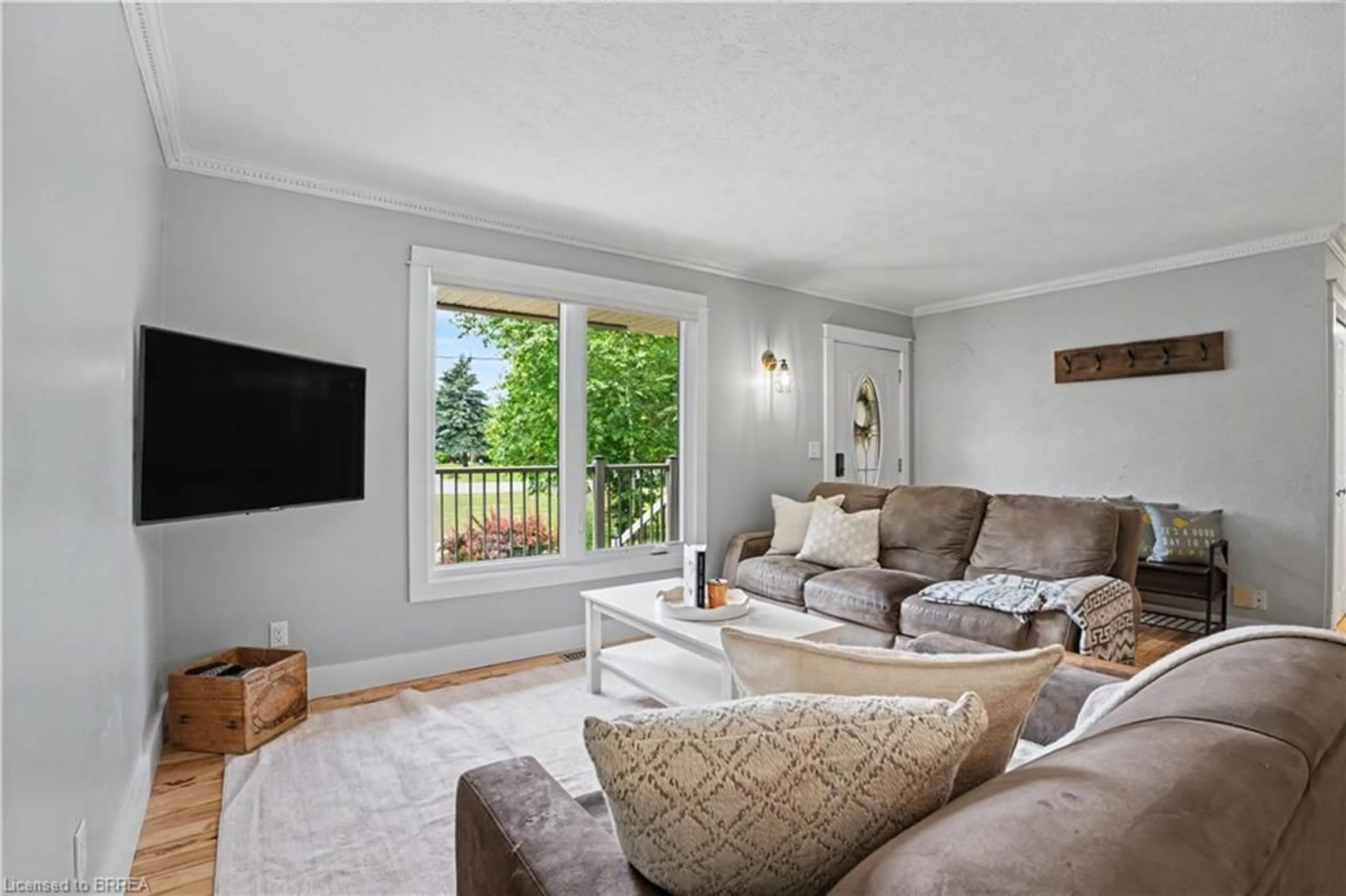 Living room with furniture, unknown for 1940 Old Highway 24, Wilsonville Ontario N0E 1Z0