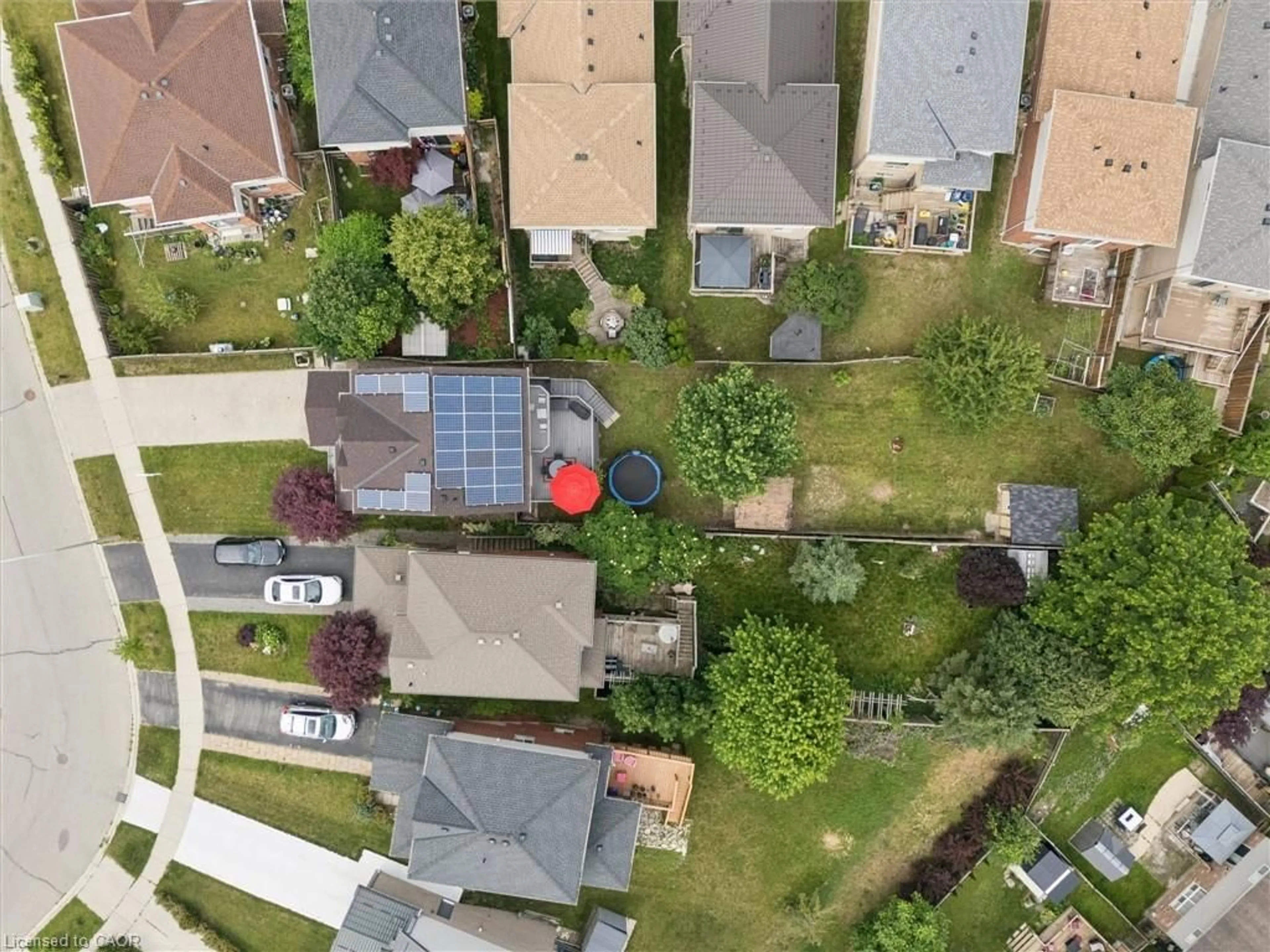 A pic from outside/outdoor area/front of a property/back of a property/a pic from drone, street for 7 Joshua St, Kitchener Ontario N2C 2T4