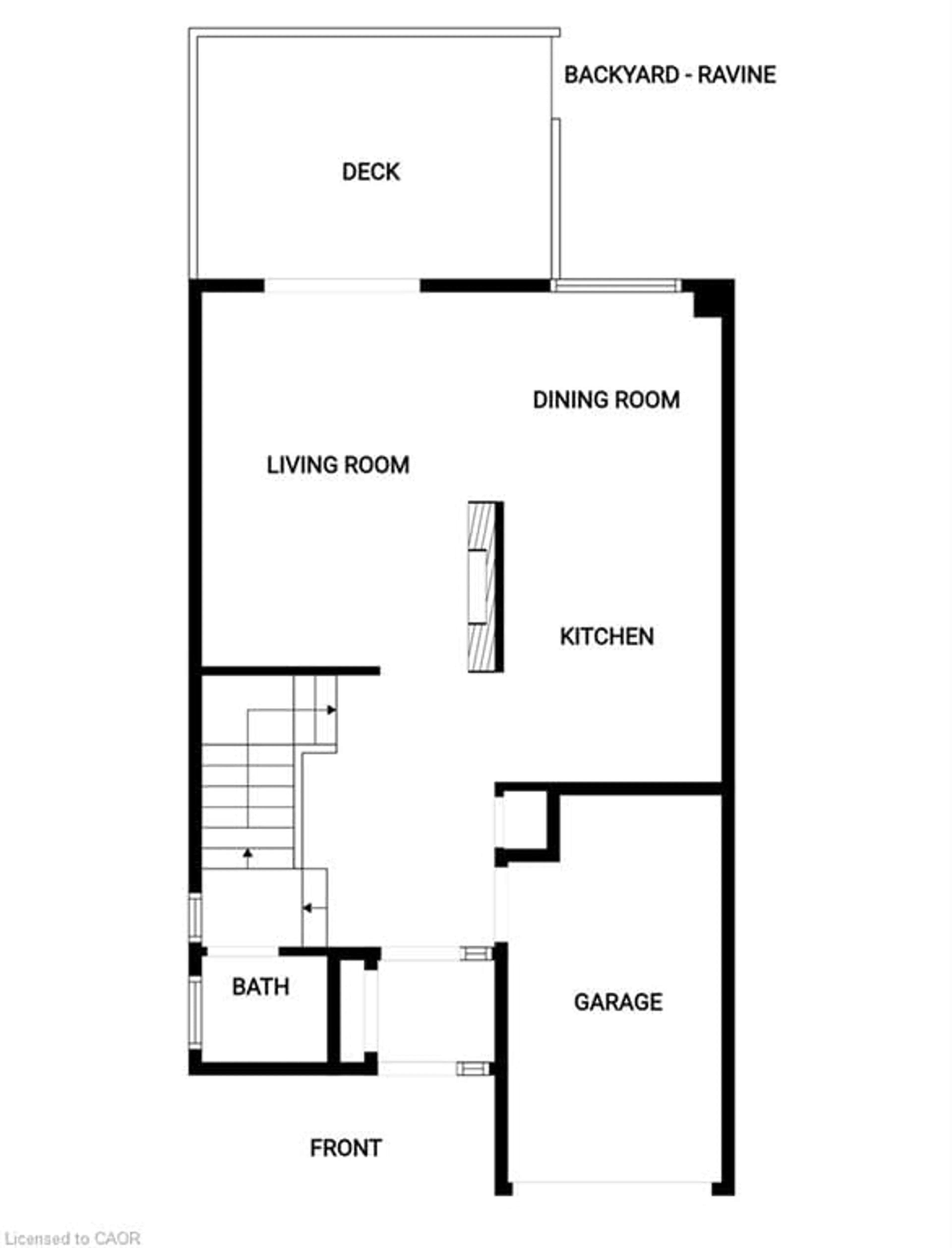 Floor plan for 459 Woodview Rd #8, Burlington Ontario L7N 2Z9