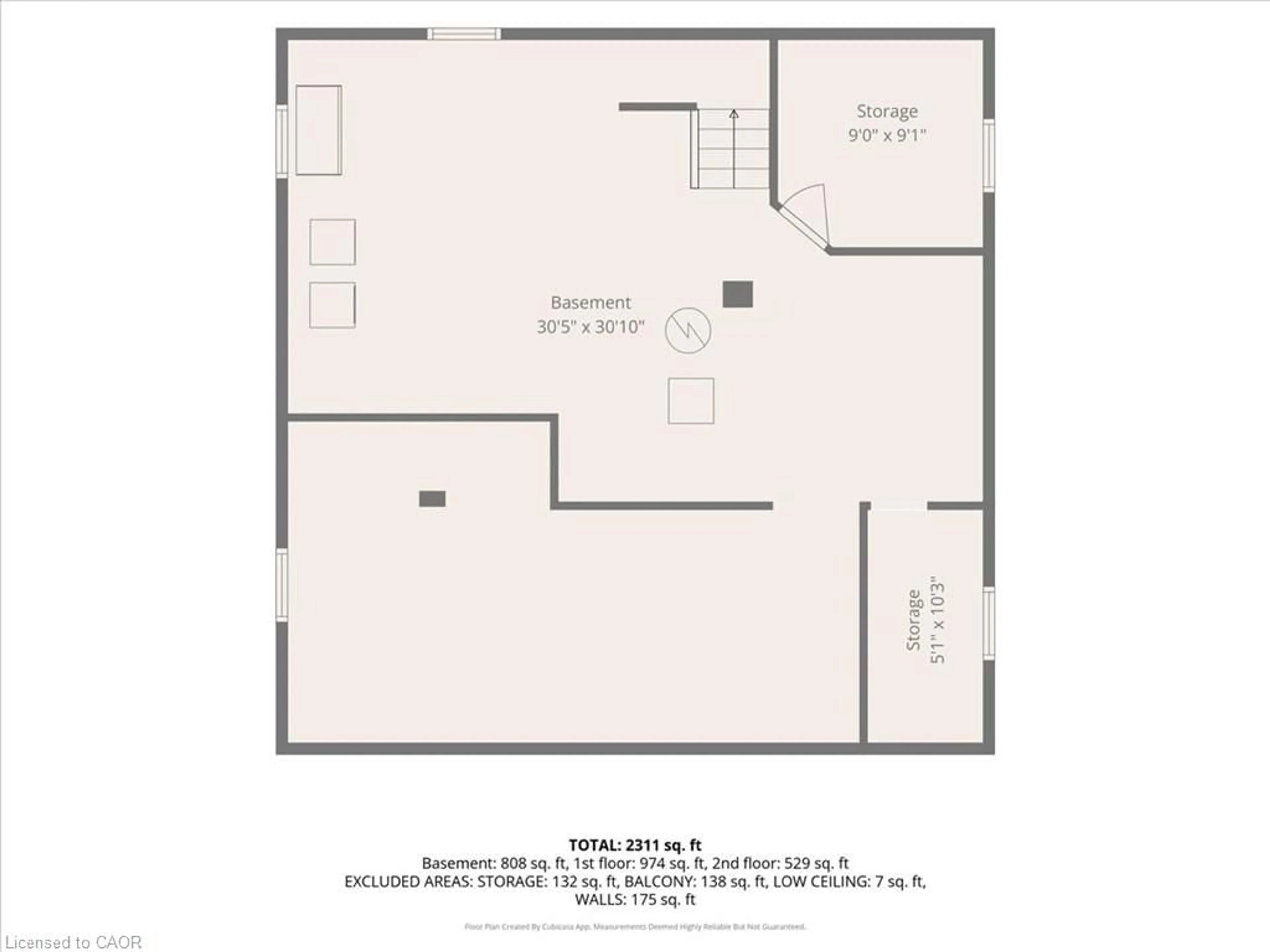 Floor plan for 554 Bank St, Simcoe Ontario N3Y 3N4