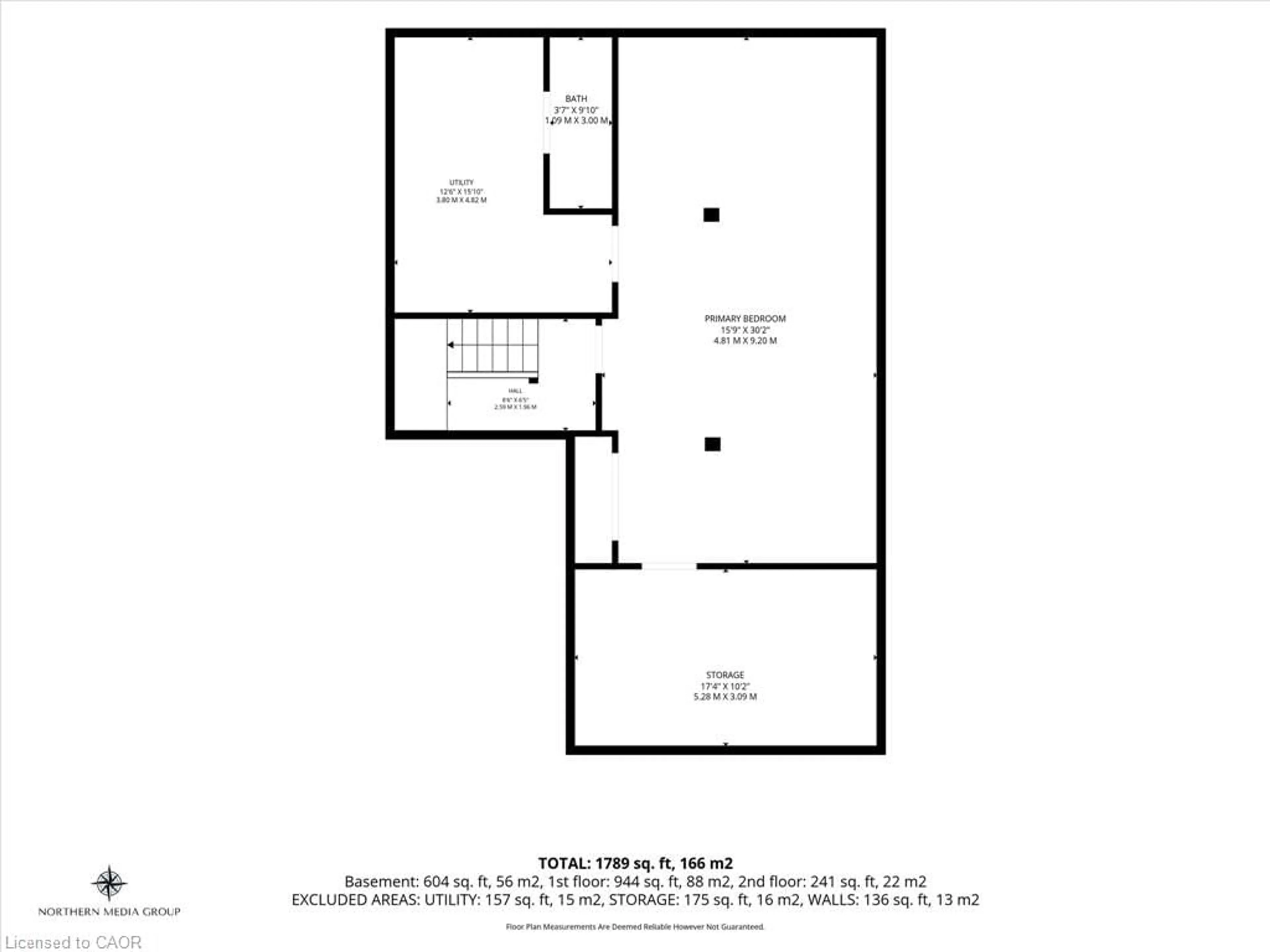 Floor plan for 149 Silverbirch Blvd, Hamilton Ontario L0R 1W0