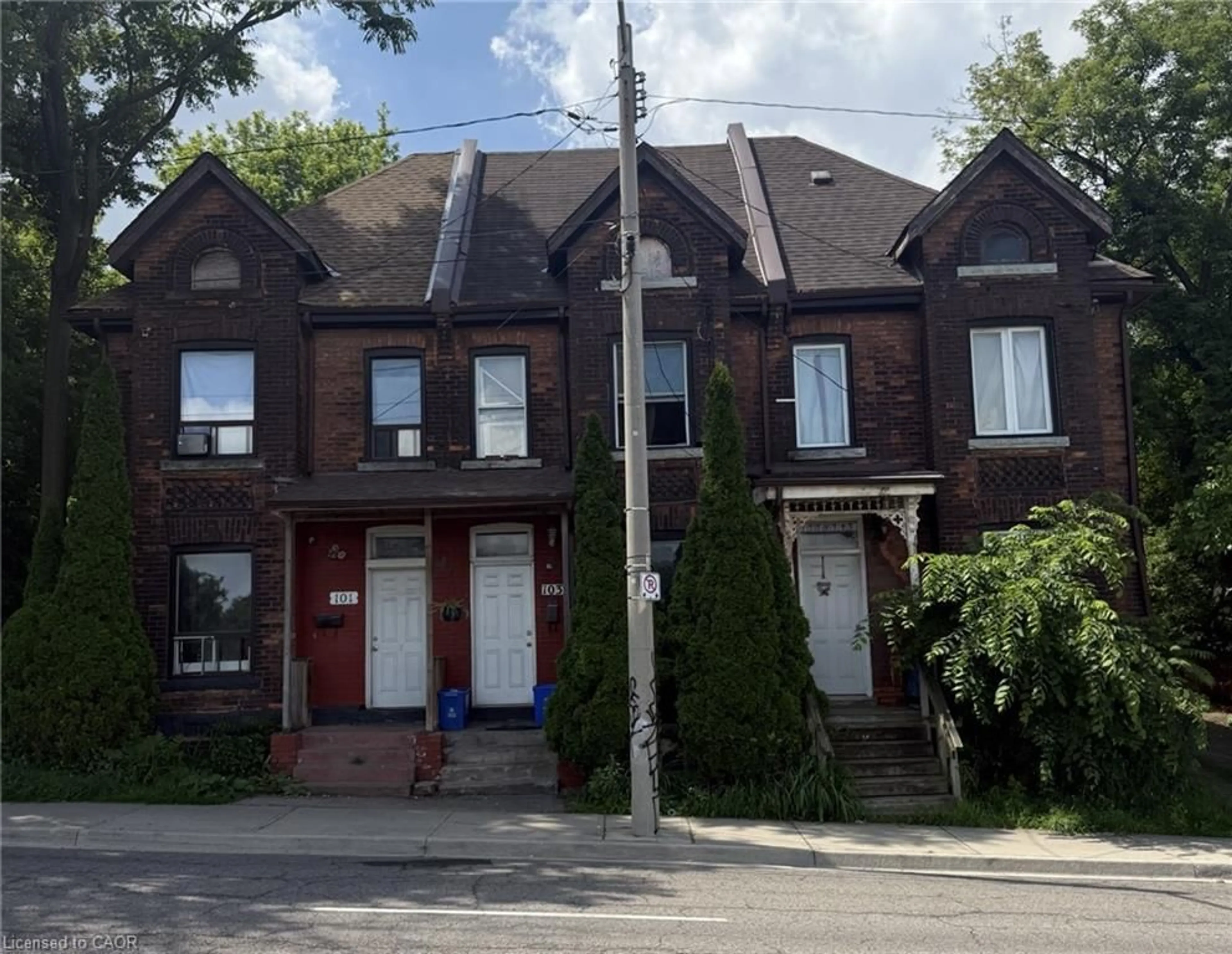 Home with brick exterior material, street for 101 Stuart St, Hamilton Ontario L8L 1B6