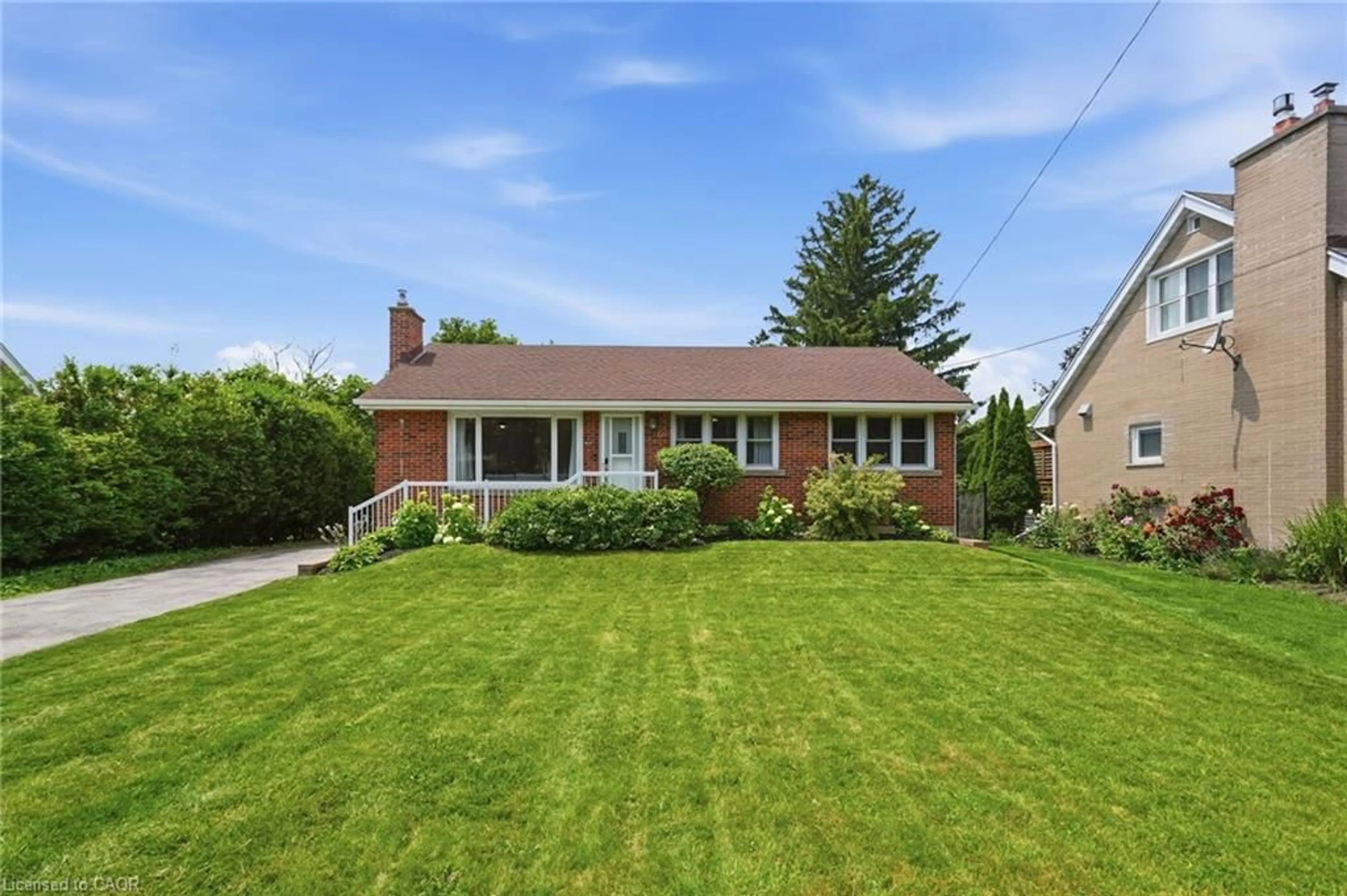 Home with brick exterior material, street for 16 Kings Forest Dr, Hamilton Ontario L8T 4J3