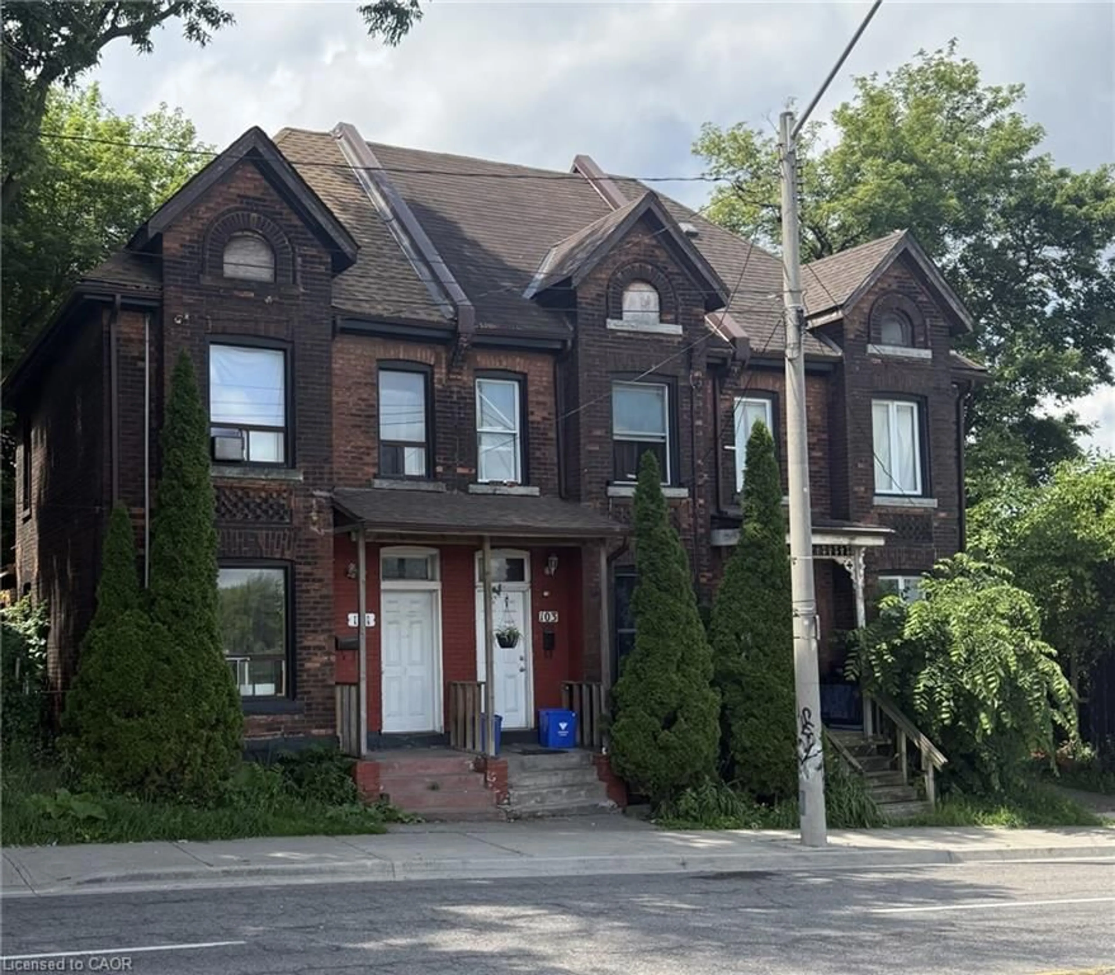 Home with brick exterior material, street for 103 Stuart St, Hamilton Ontario L8L 1B6