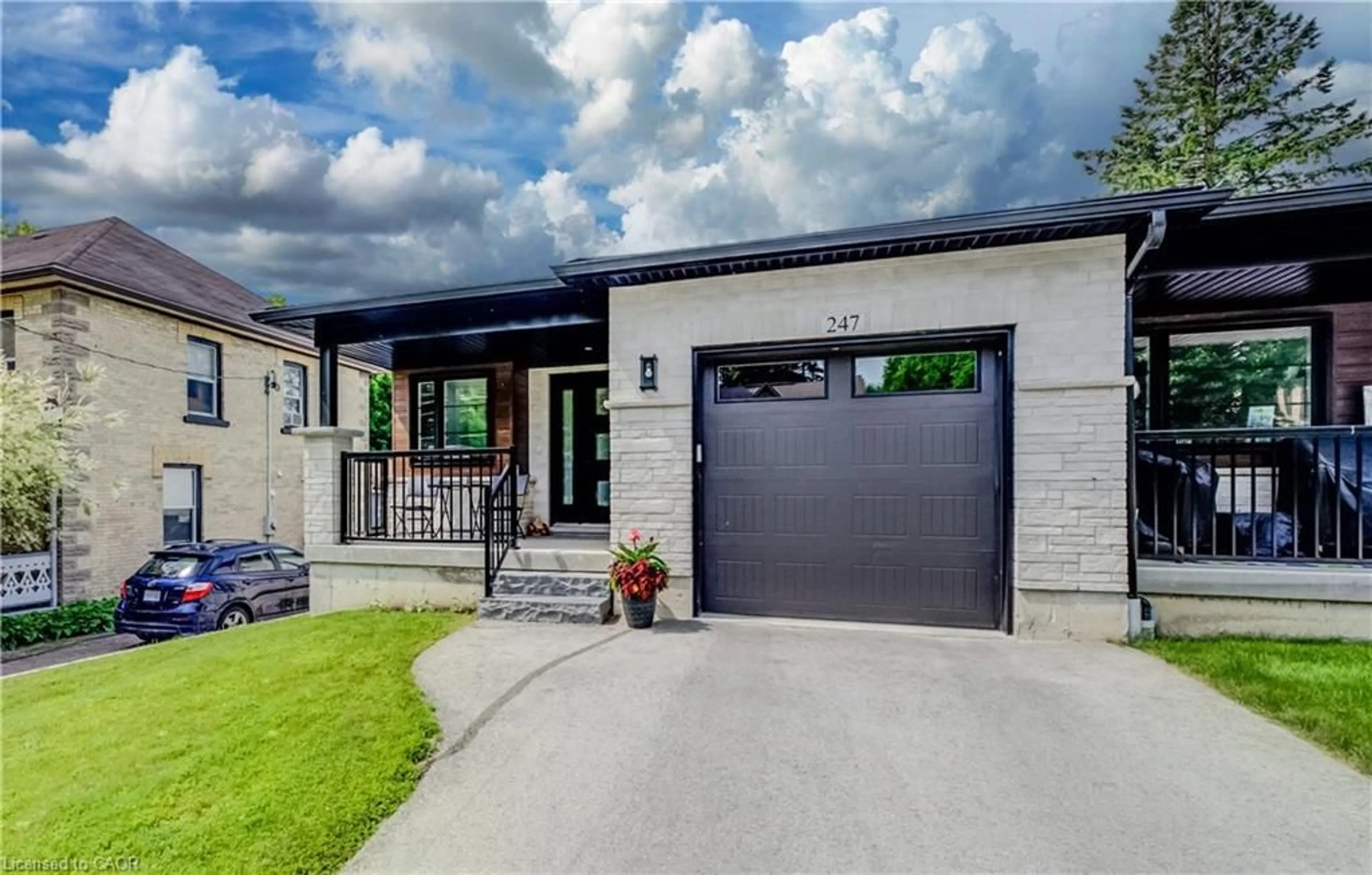 Home with brick exterior material, street for 247 Fergus St, Mount Forest Ontario N0G 2L2