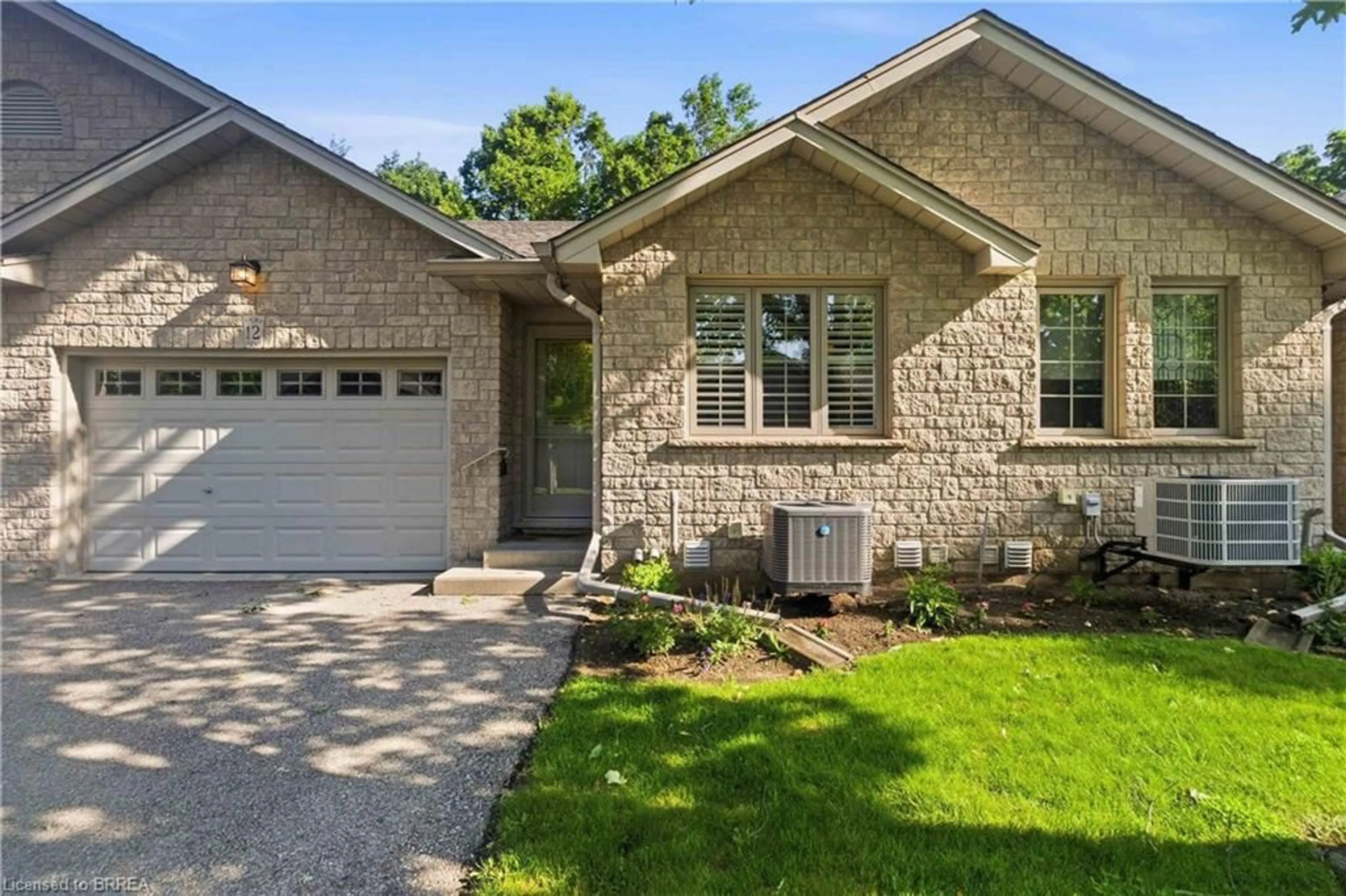 Home with brick exterior material, street for 35 Stratford Terr #12, Brantford Ontario N3T 6R8