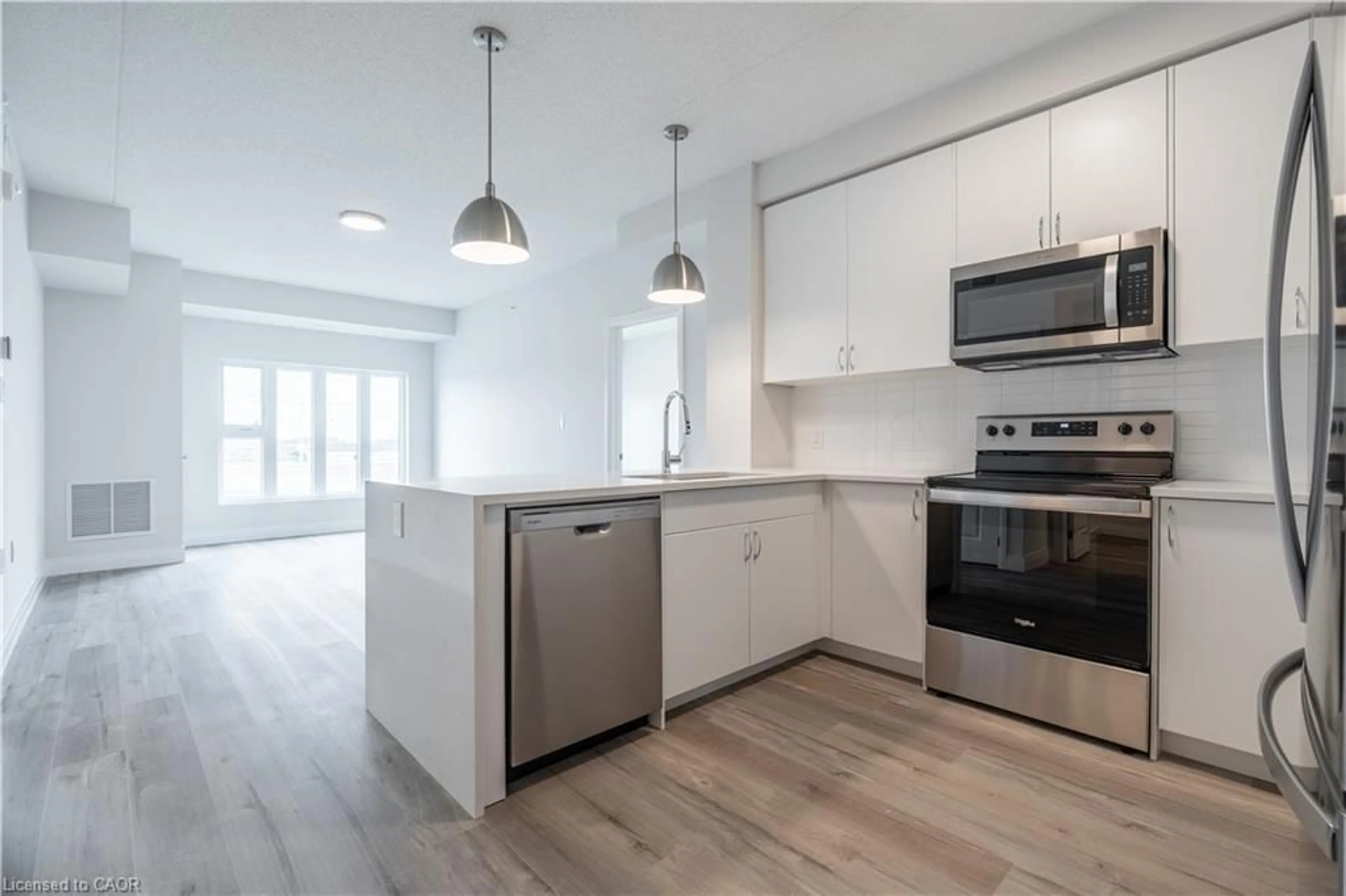 Open concept kitchen, unknown for 6415 Regional Road 25 #307, Milton Ontario L9T 9M9