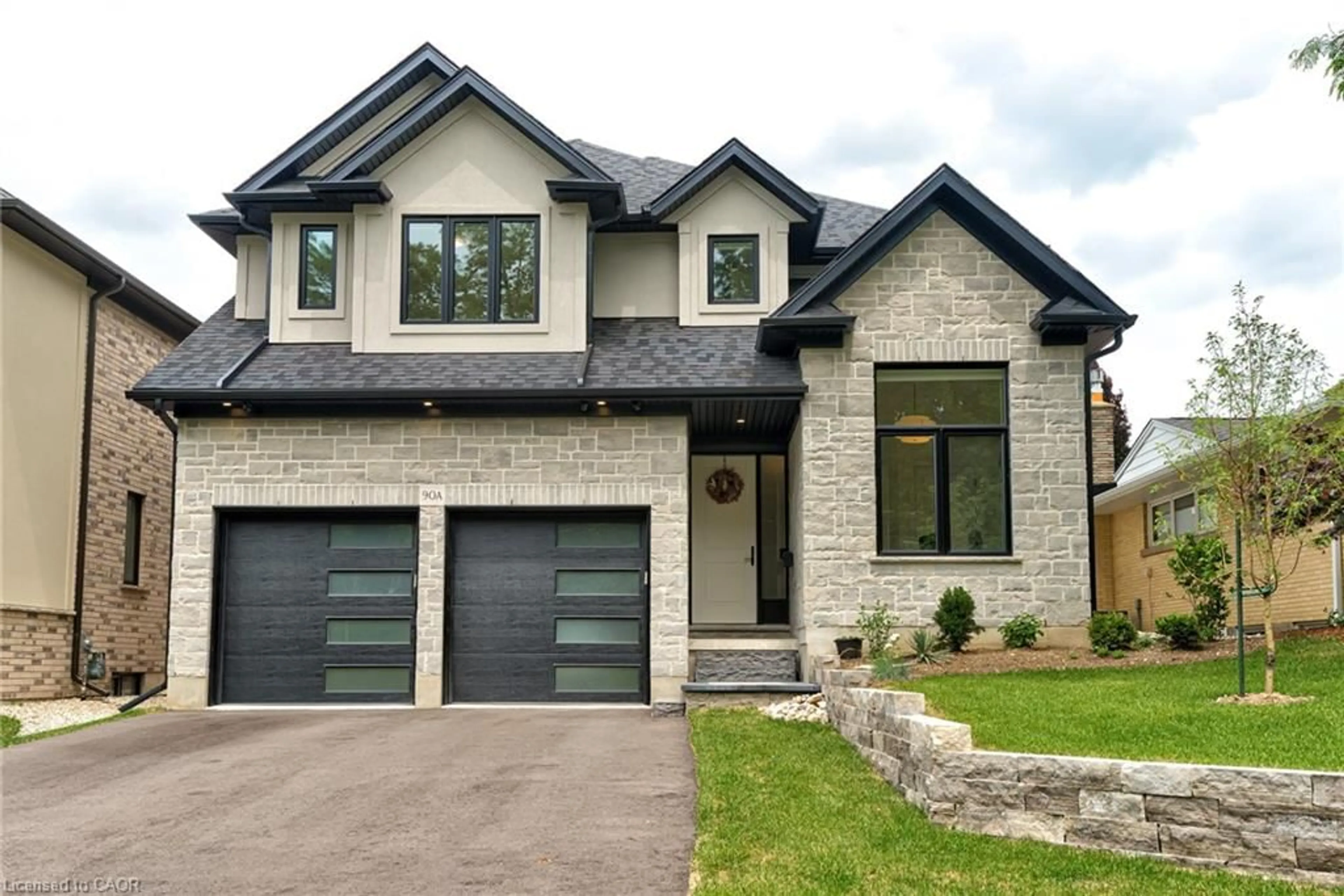 Home with brick exterior material, street for 90 Margaret Ave #A, Waterloo Ontario N2J 3P9
