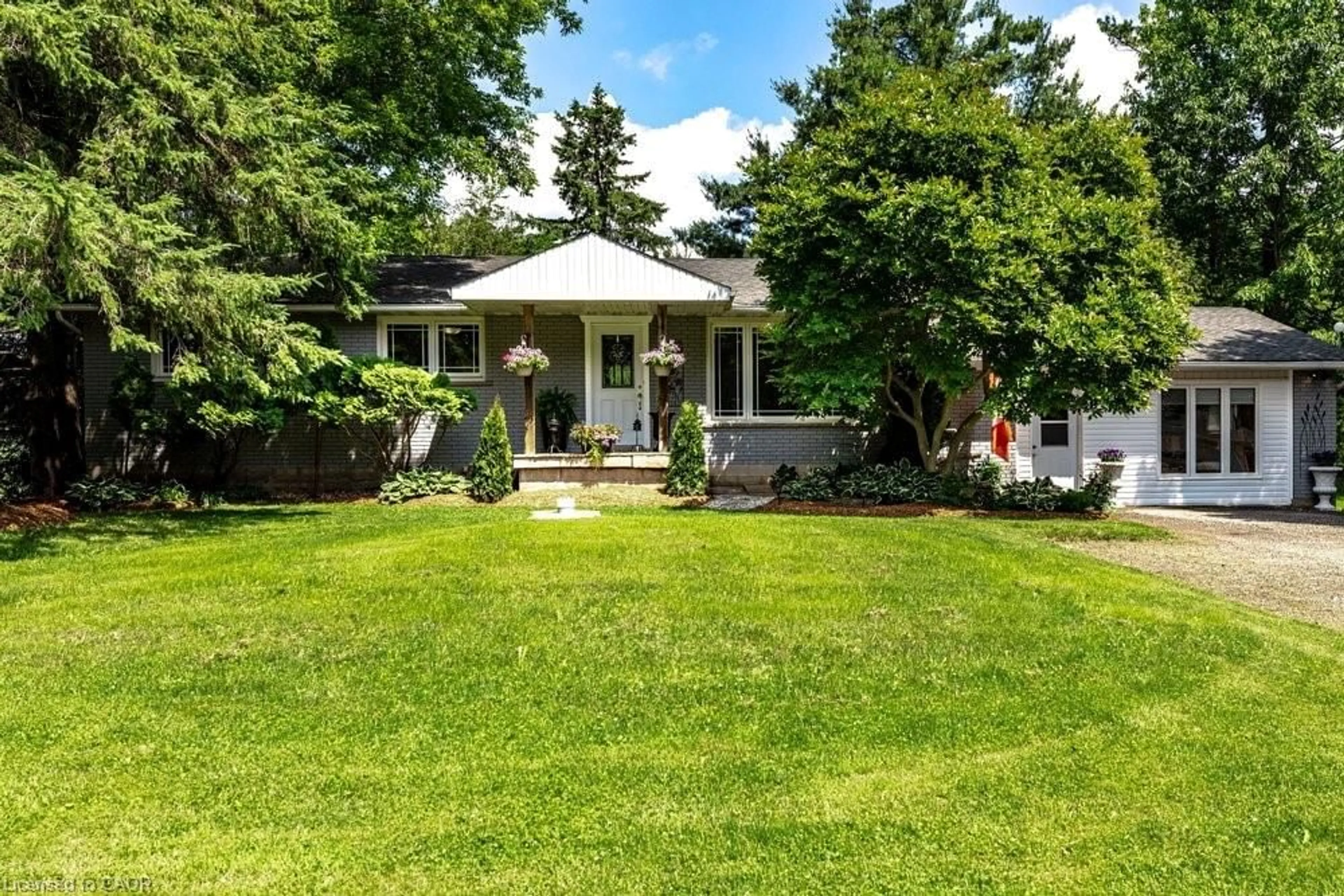 A pic from outside/outdoor area/front of a property/back of a property/a pic from drone, street for 2147 Governor's Rd, Copetown Ontario L0R 1J0