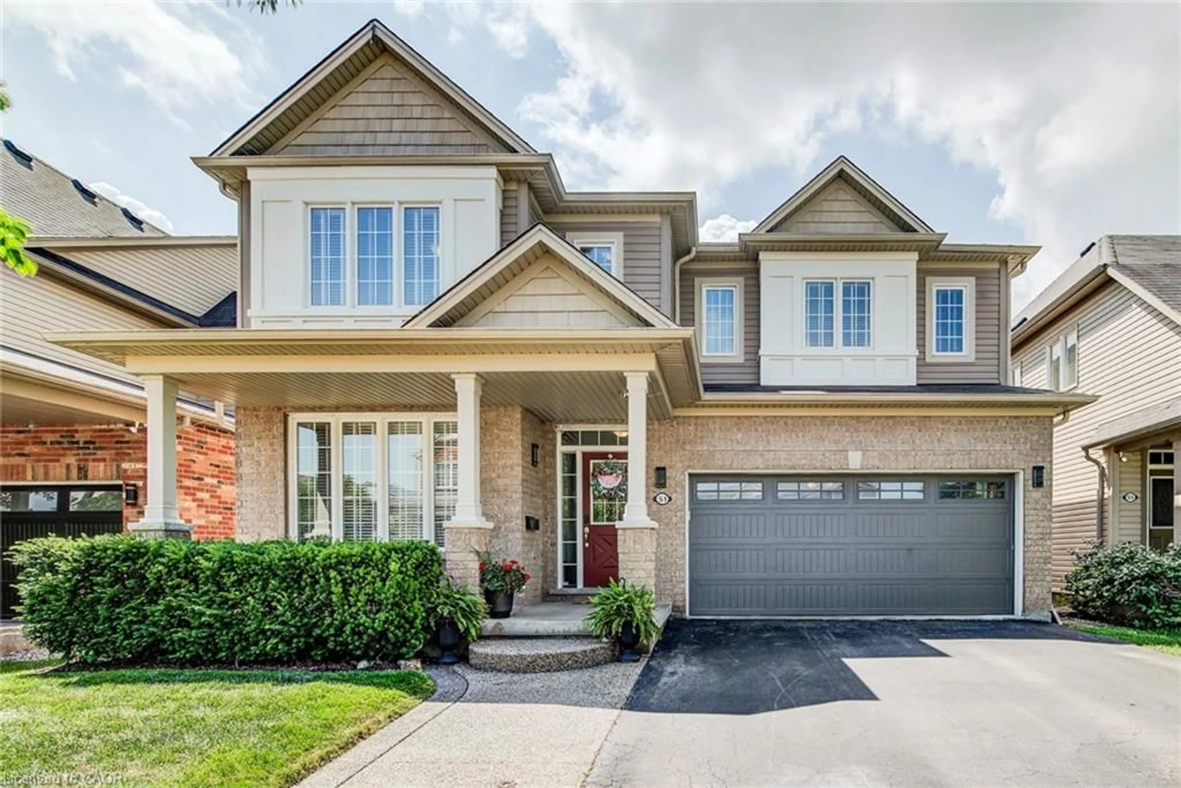 Home with brick exterior material, street for 51 Wakefield St, Breslau Ontario N0B 1M0