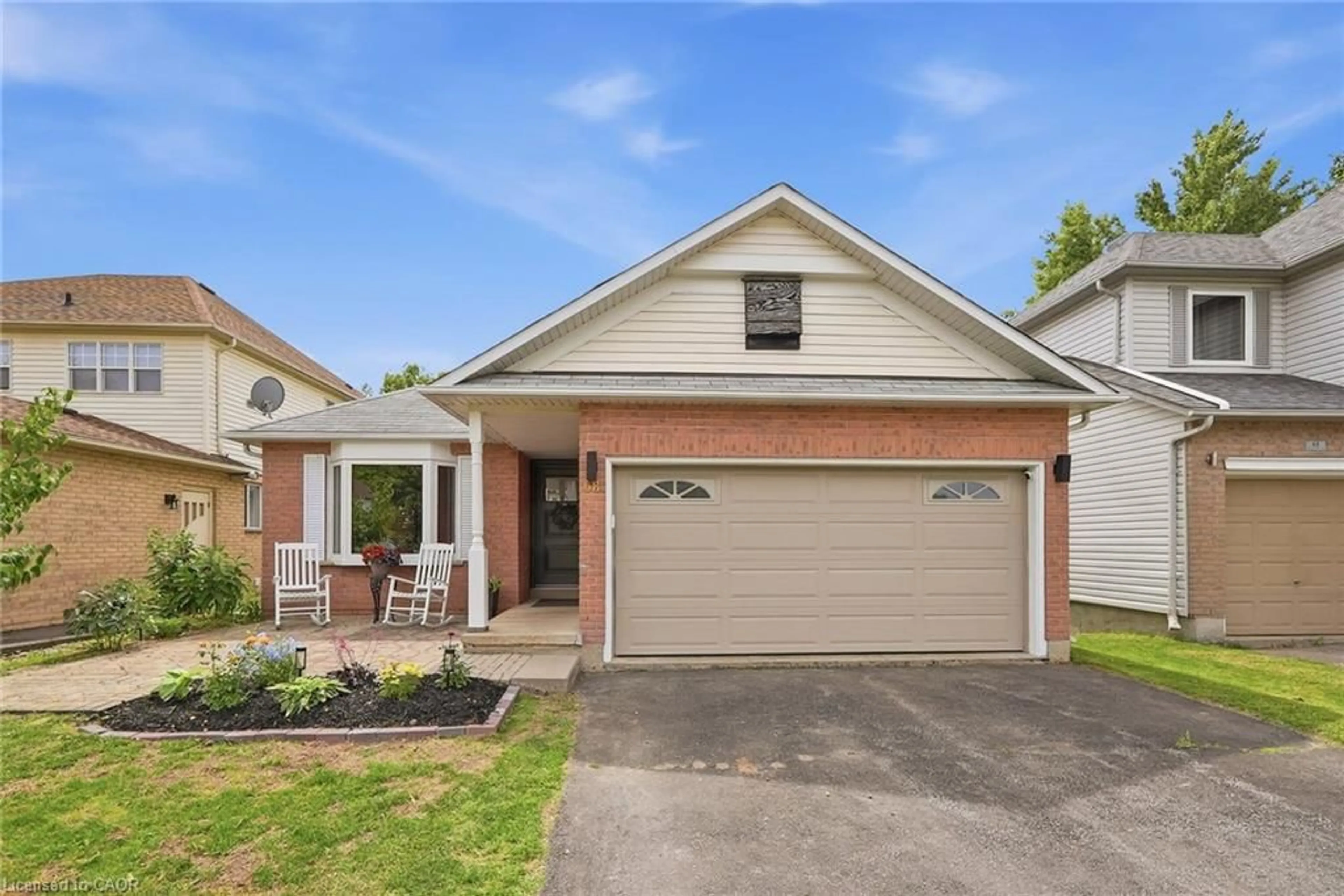 Home with brick exterior material, street for 68 Hilltop Dr, Ayr Ontario N0B 1E0