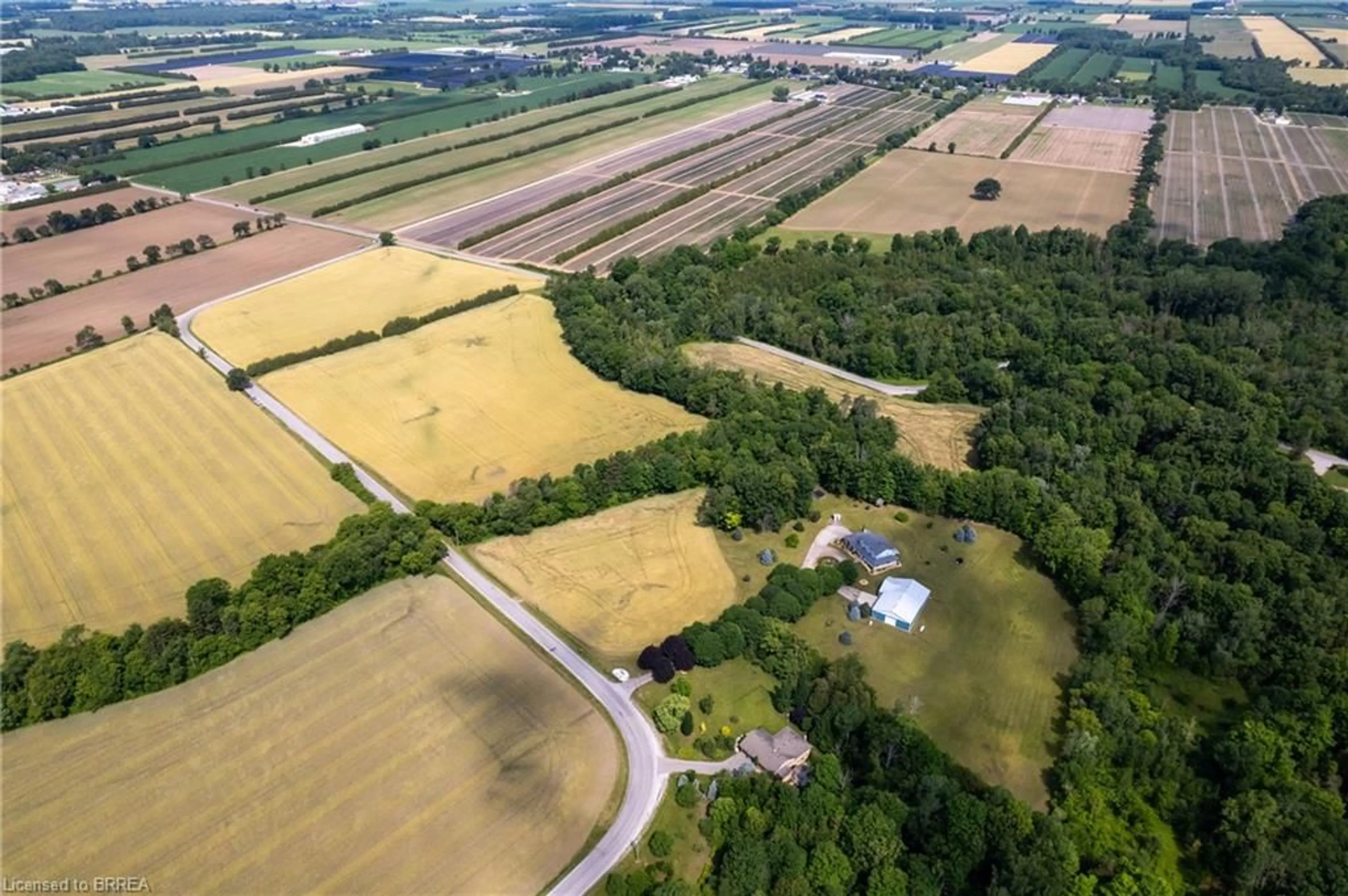A pic from outside/outdoor area/front of a property/back of a property/a pic from drone, unknown for 1632 Windham Road 19, Norfolk Ontario N0E 1H0