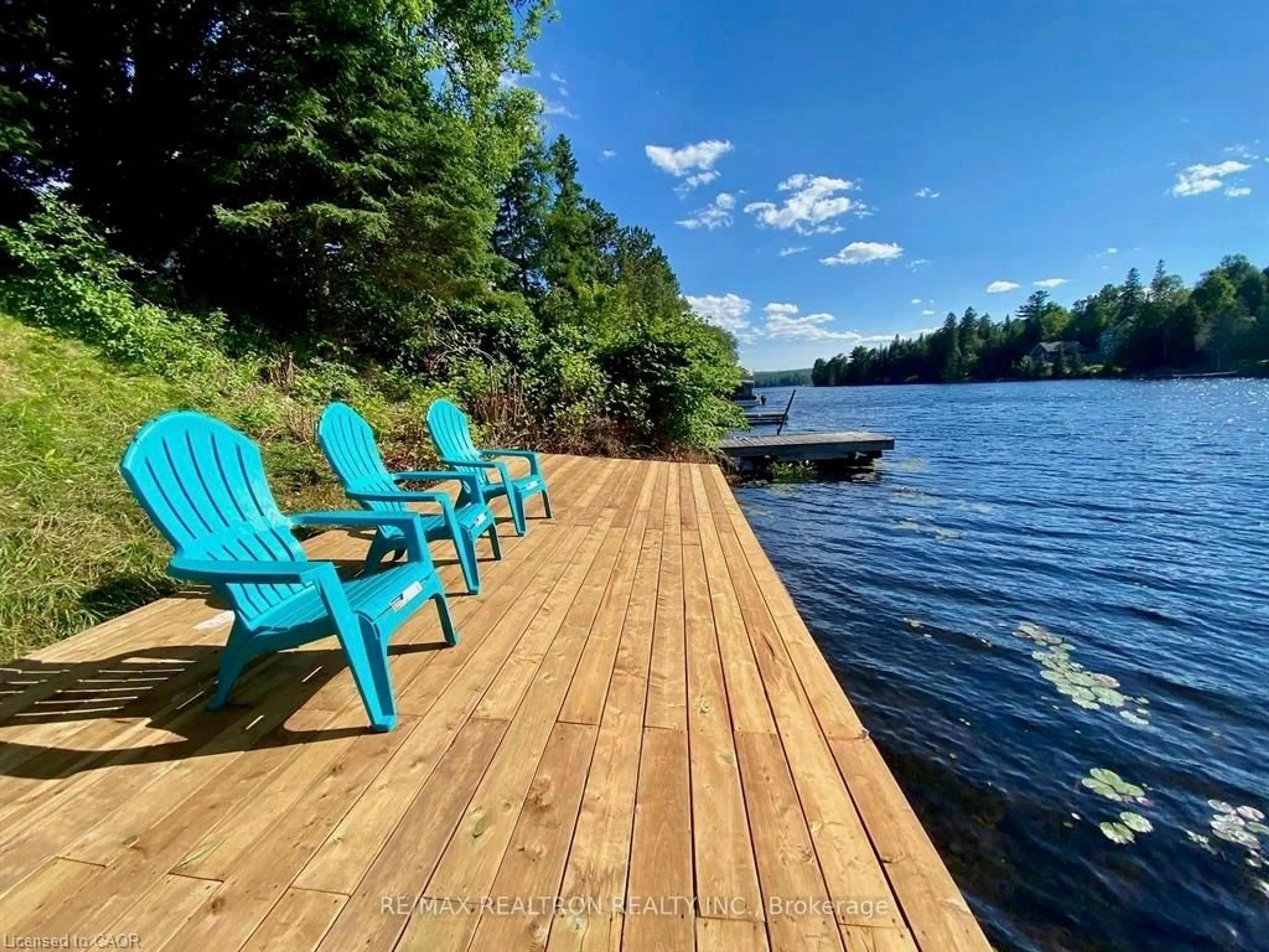 Patio, water/lake/river/ocean view for 62 Ottawa St, Whitney Ontario K0J 2M0