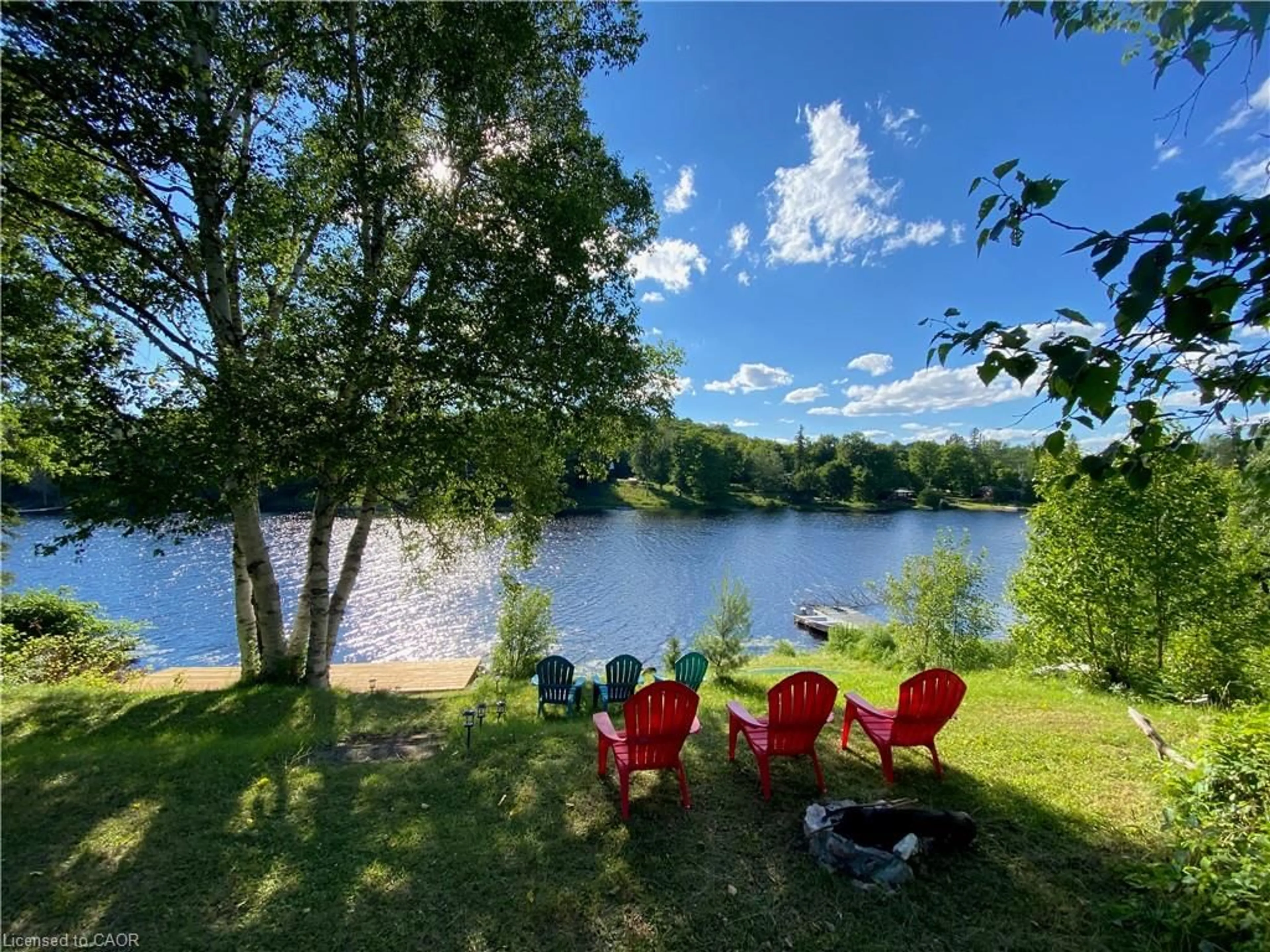 Patio, water/lake/river/ocean view for 62 Ottawa St, Whitney Ontario K0J 2M0