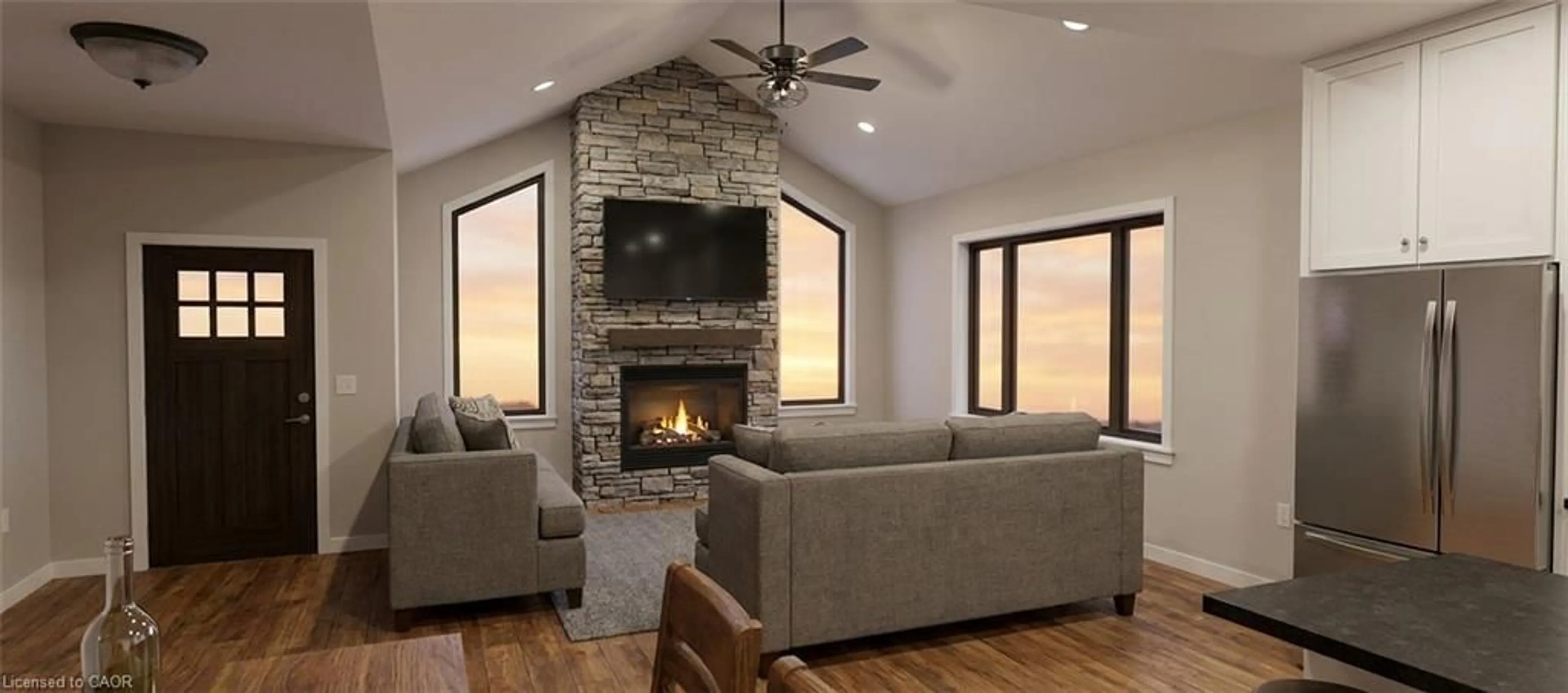 Living room with furniture, unknown for 11 Cobalt St, Milverton Ontario N0K 1M0