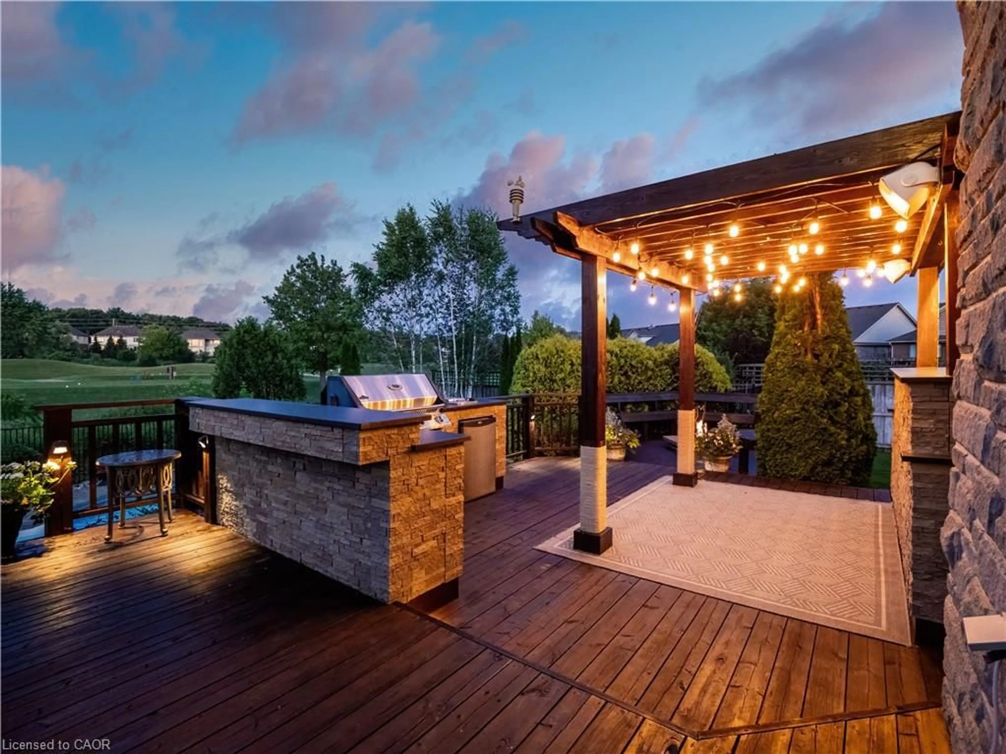 Patio, water/lake/river/ocean view for 363 Golf Course Rd, Conestogo Ontario N0B 1N0