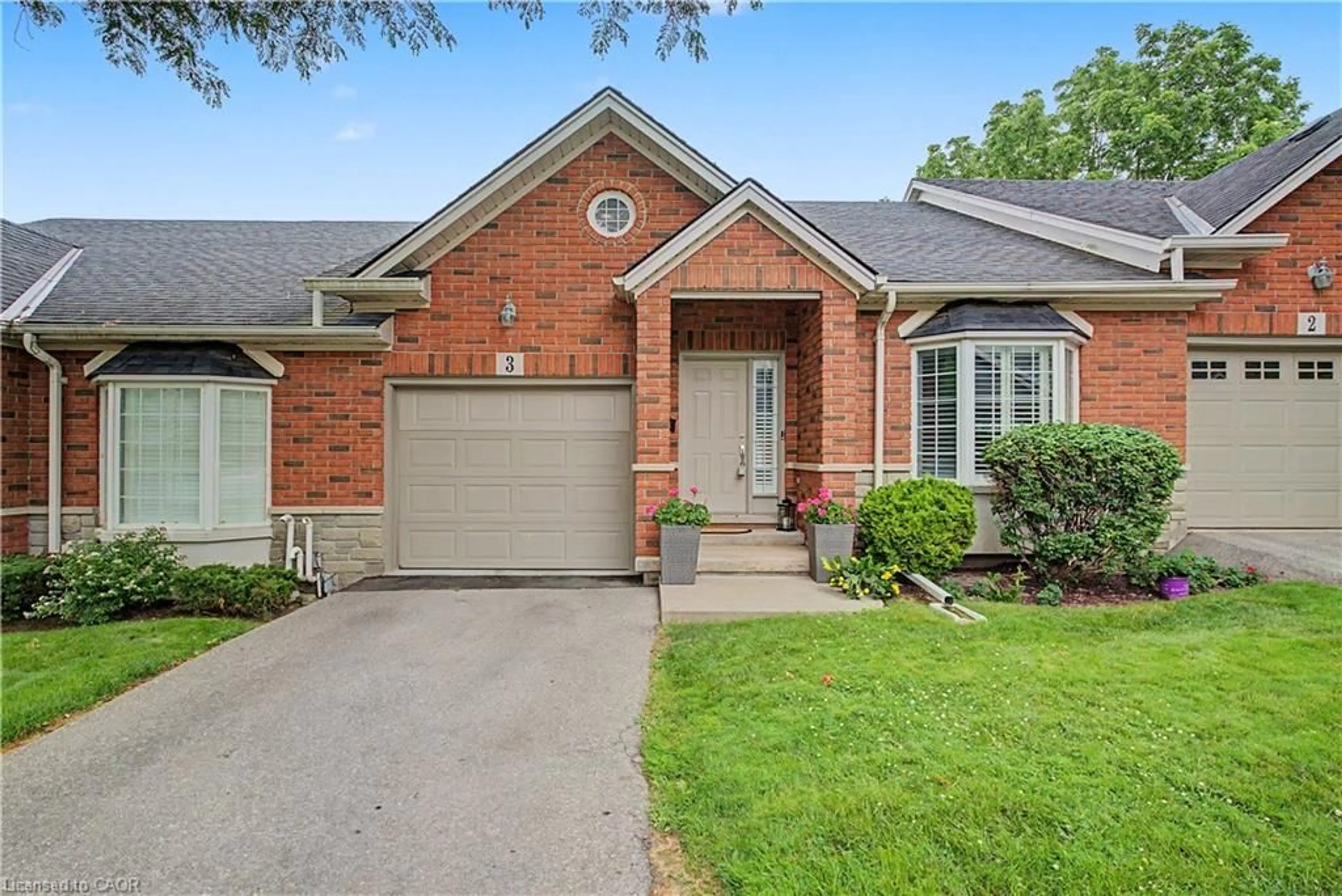 Home with brick exterior material, street for 24 Hardy Rd #3, Brantford Ontario N3T 5K6