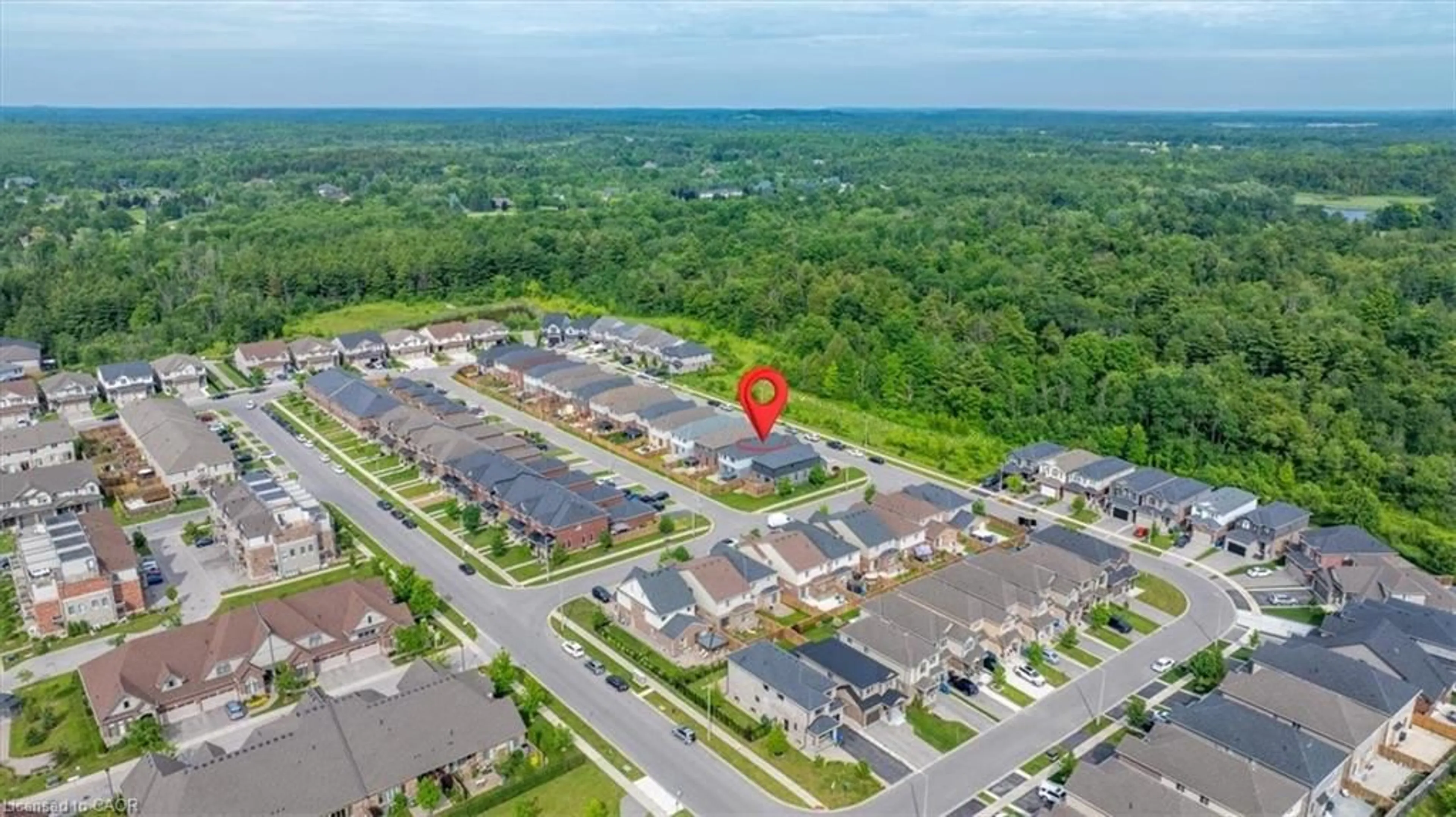 A pic from outside/outdoor area/front of a property/back of a property/a pic from drone, unknown for 121 Dallan Dr, Guelph Ontario N1L 0N3