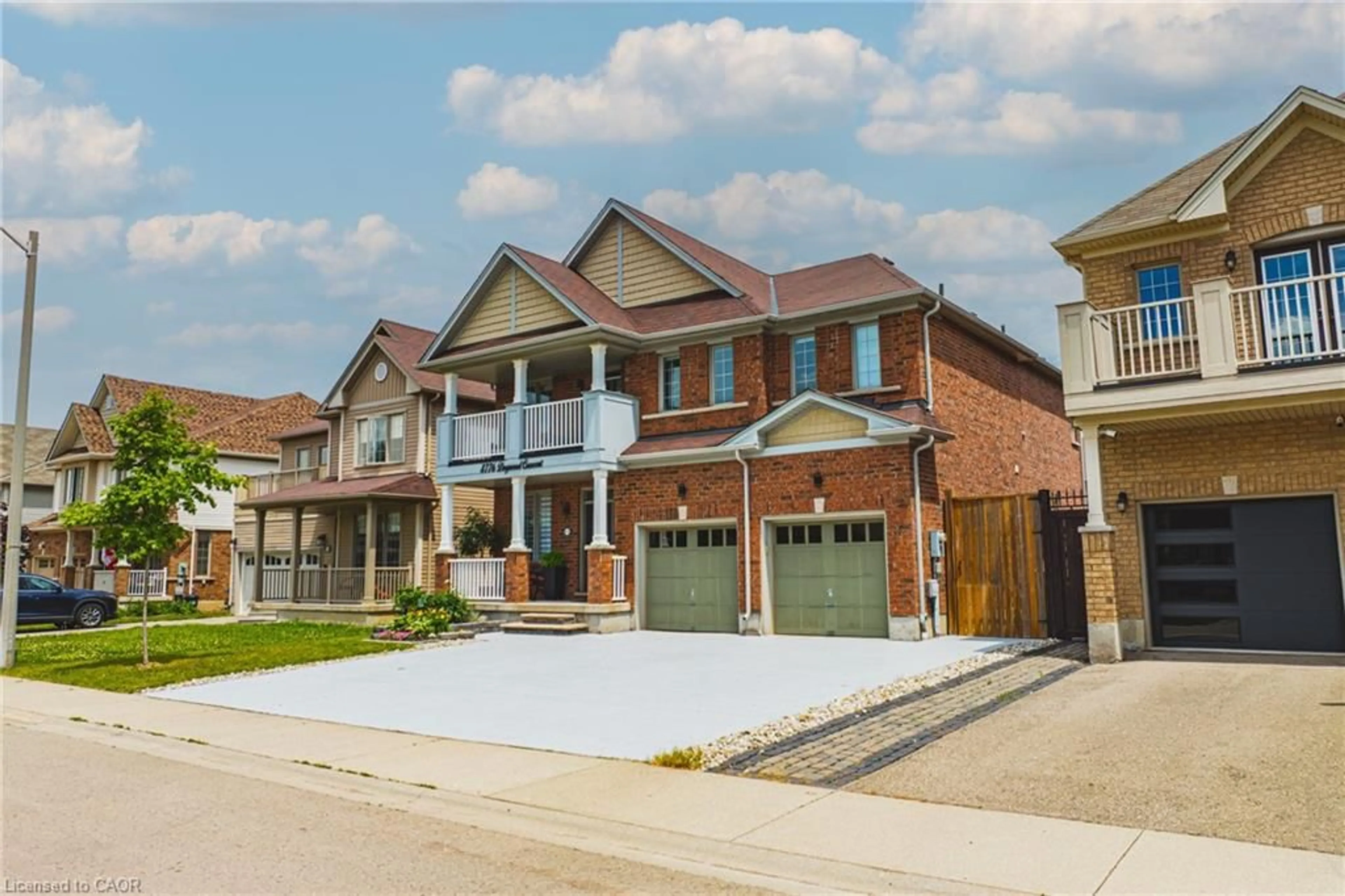 Home with brick exterior material, street for 8776 Dogwood Cres, Niagara Falls Ontario L2H 0L1