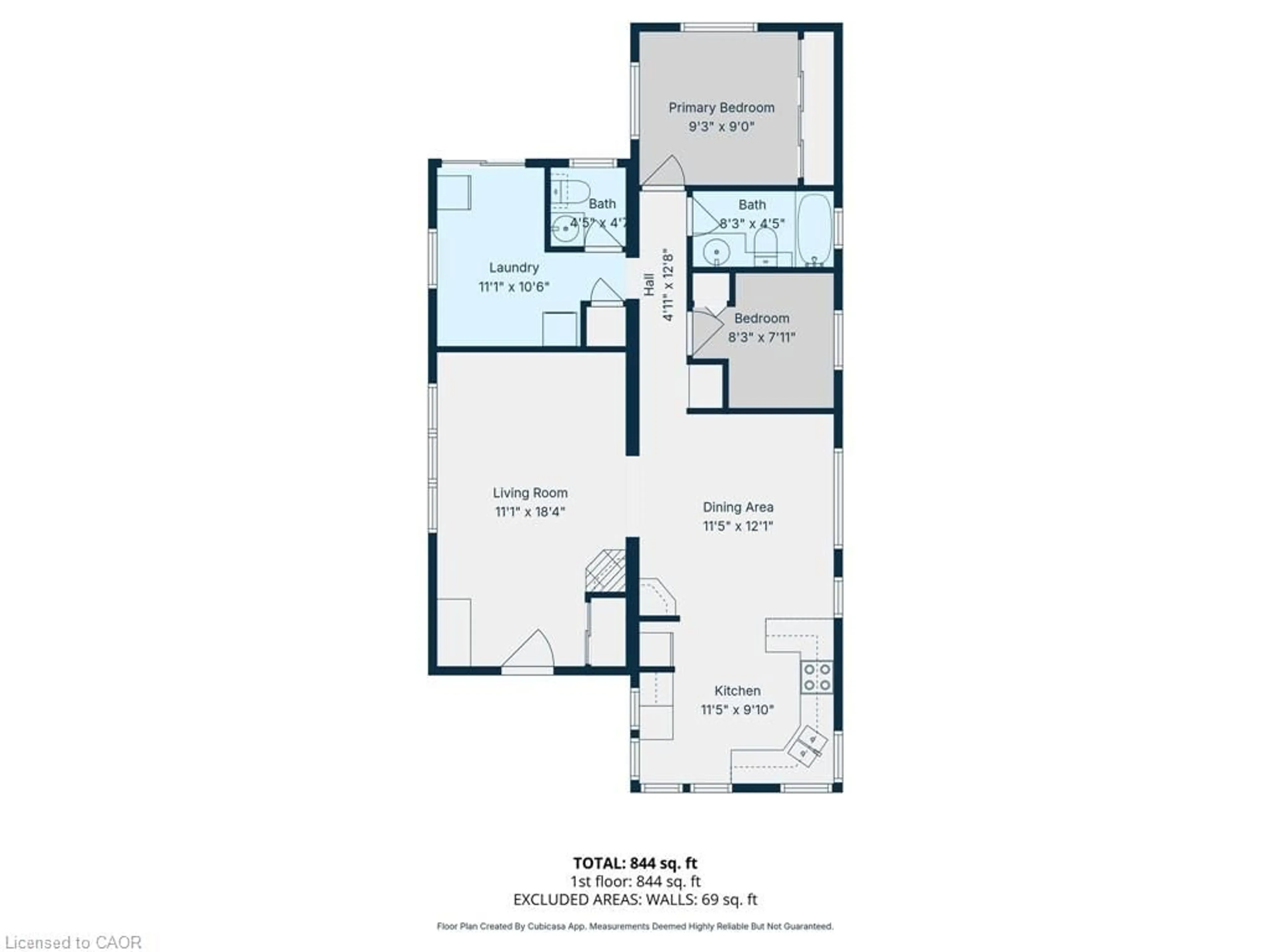 Floor plan for 428 Pine Pass, Wellington Ontario N1M 2W5