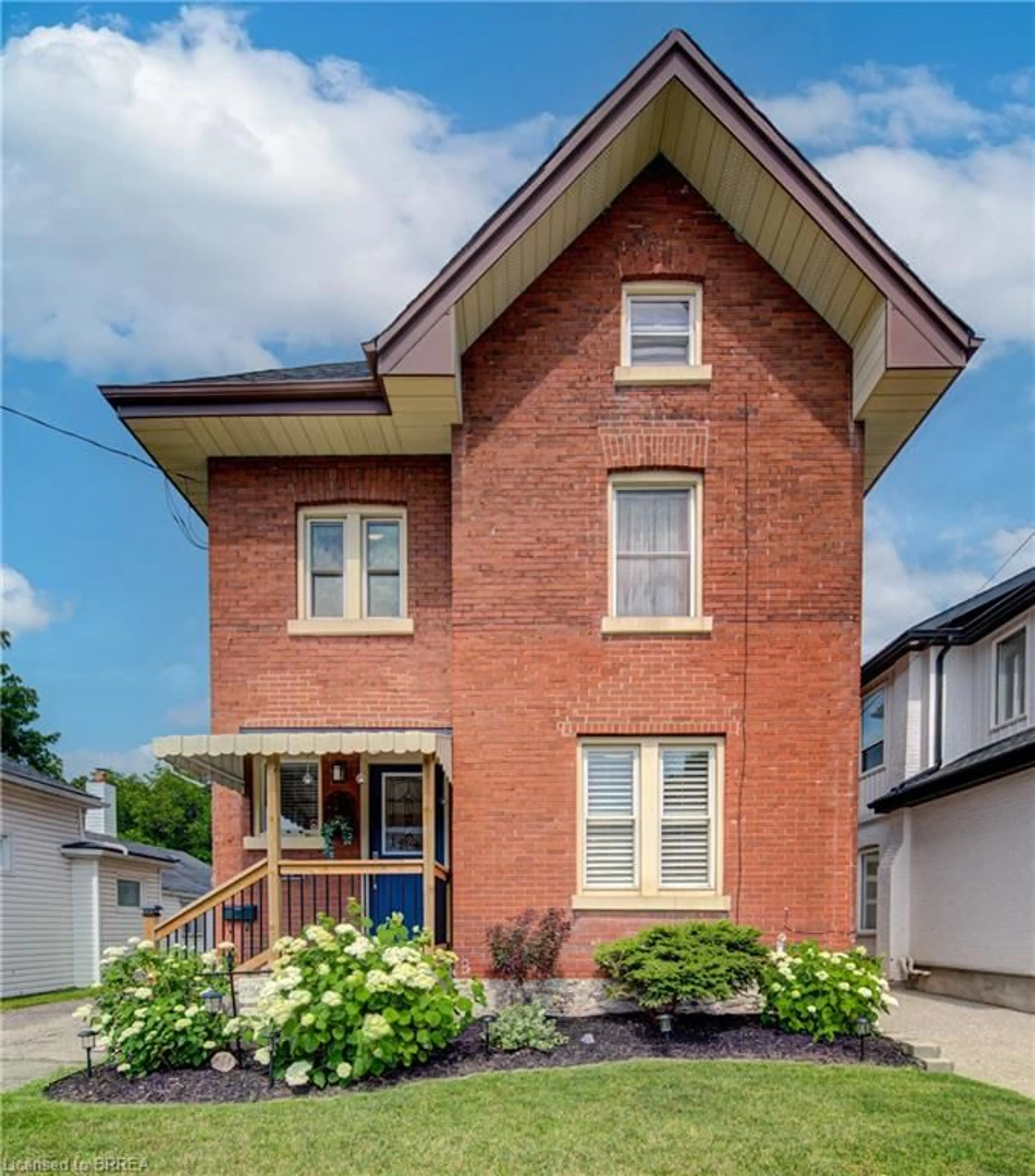 Home with brick exterior material, street for 106 Sydenham St, Brantford Ontario N3R 3Y6