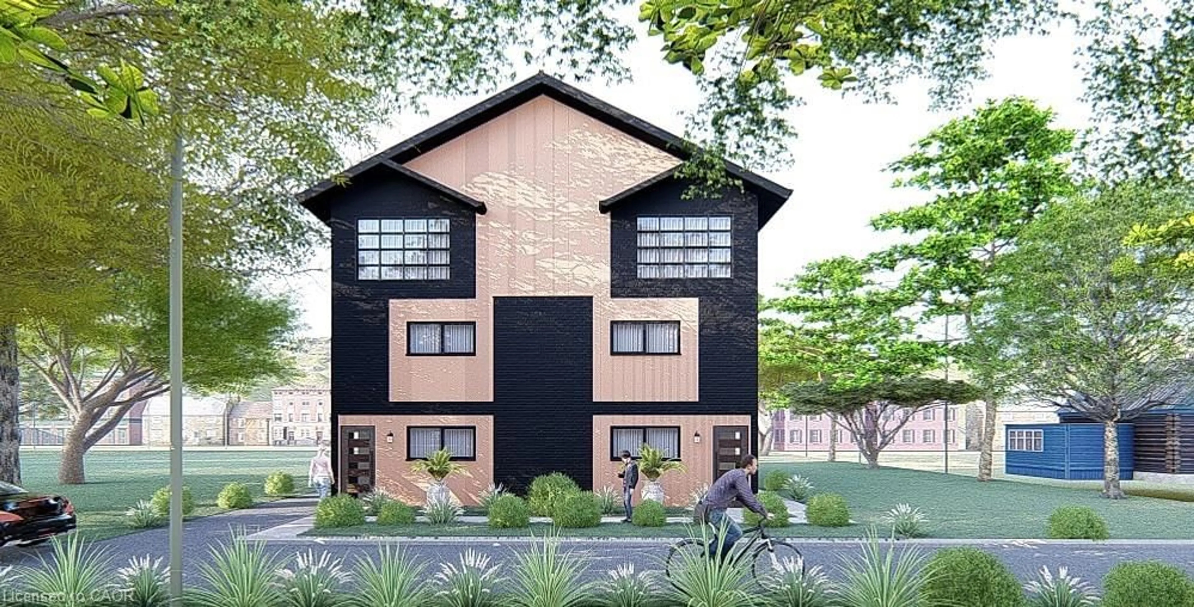 Home with brick exterior material, street for 126 Waterloo St #1, Kitchener Ontario N2H 3V6
