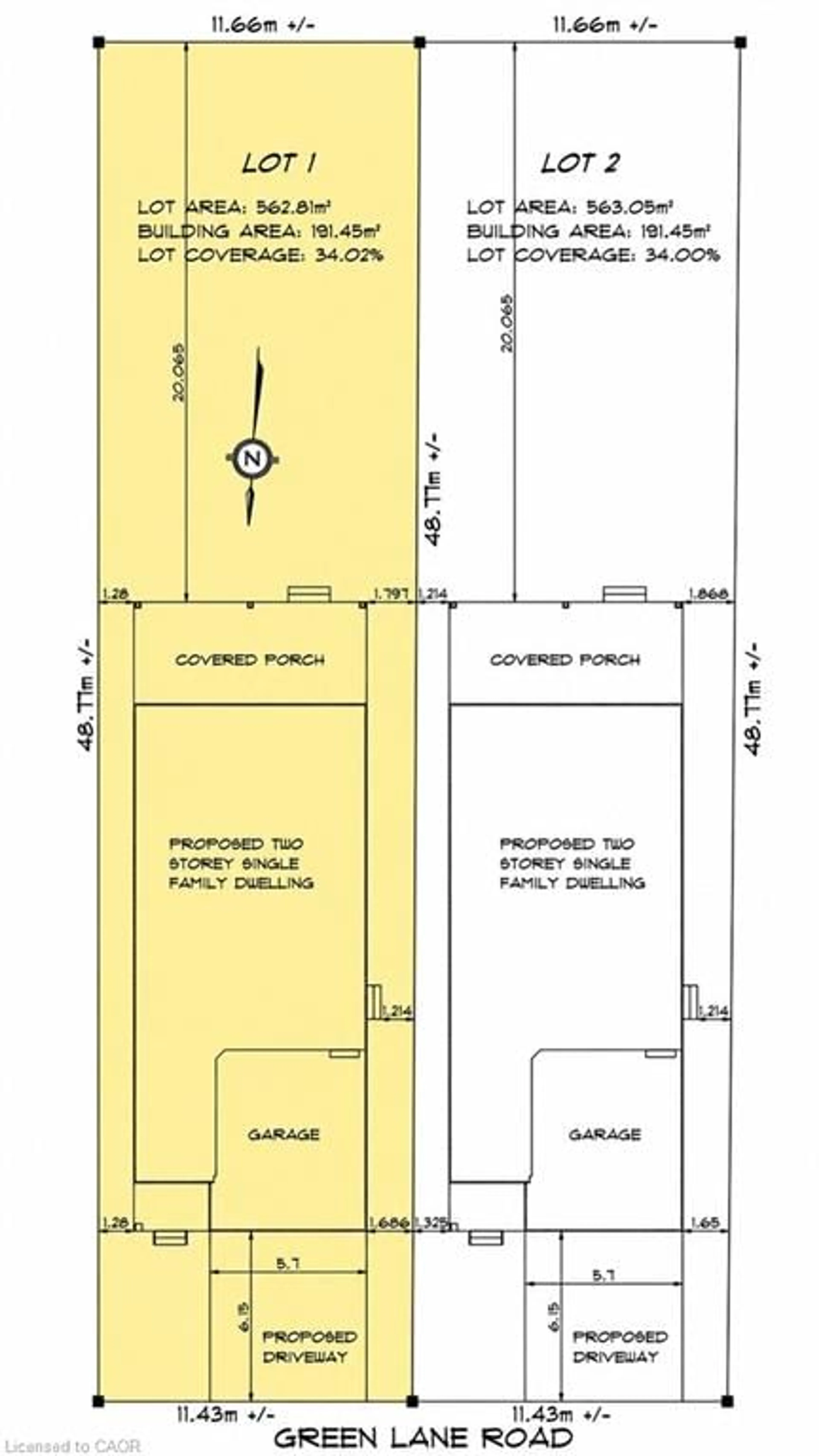 Floor plan for LOT 1 4968 Greenlane Rd, Beamsville Ontario L0R 1B5