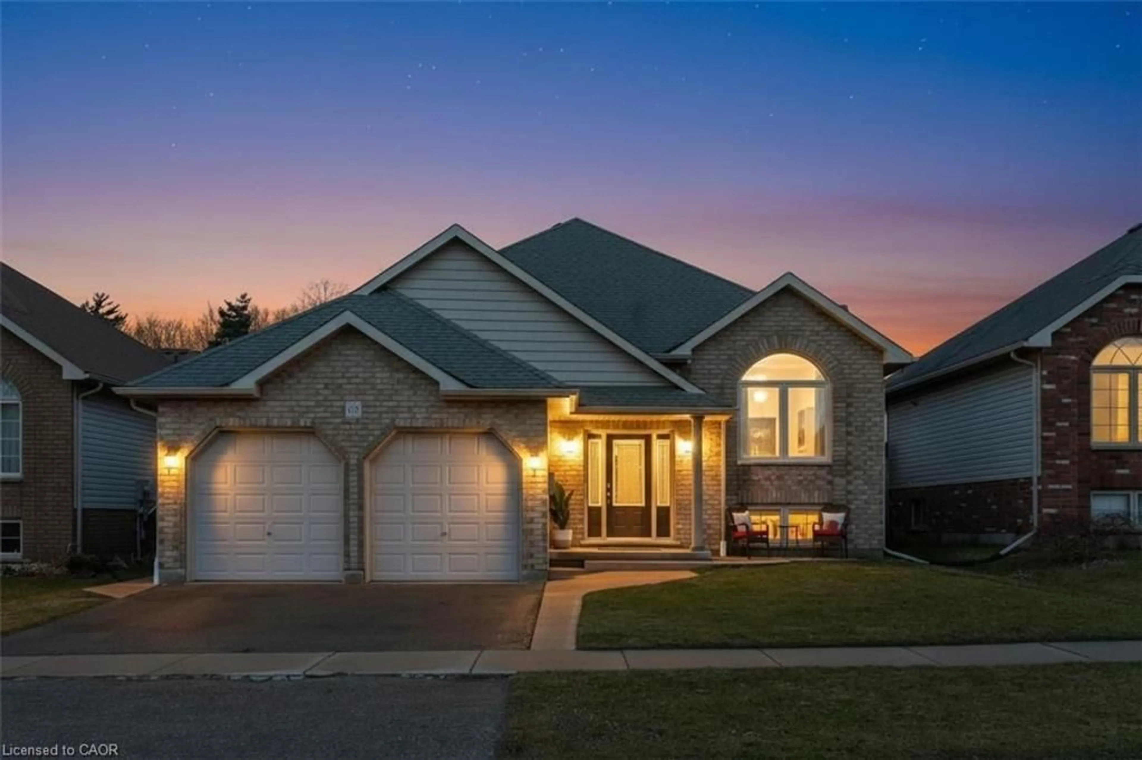 Home with brick exterior material, street for 63 Redbud Cres, Simcoe Ontario N3Y 0B8
