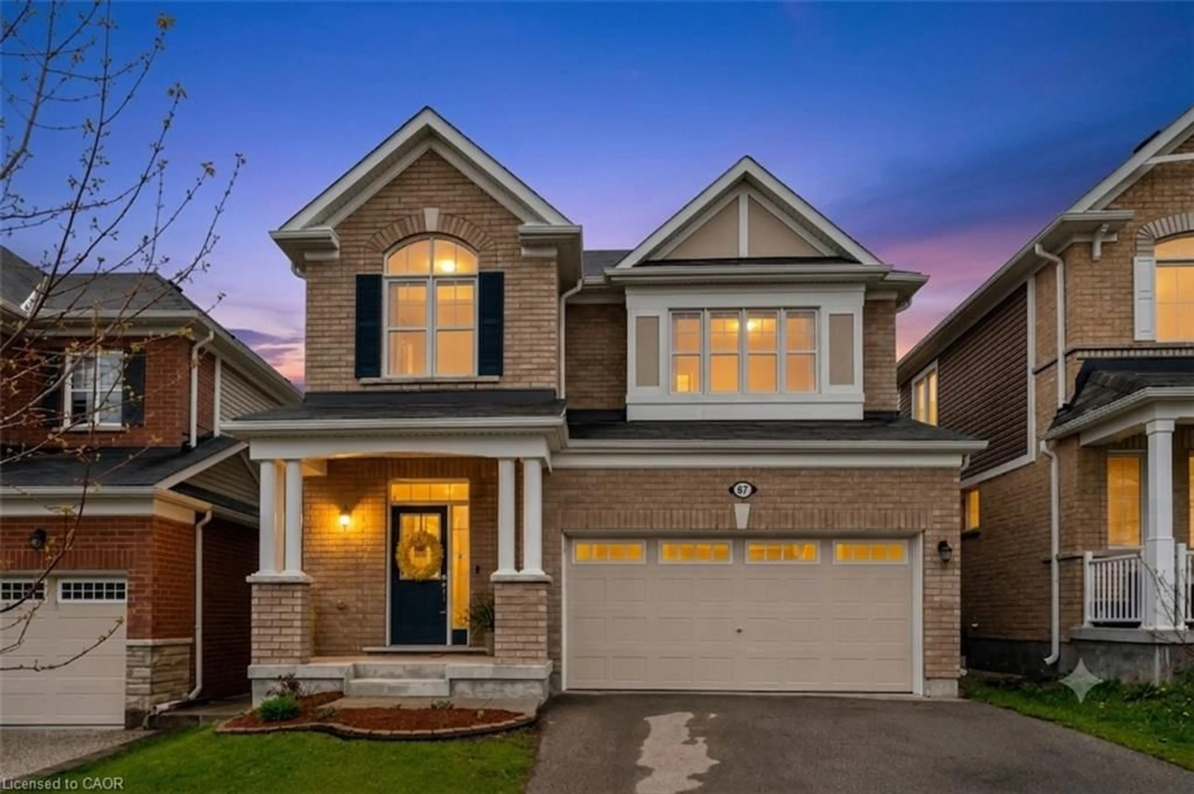 Home with brick exterior material, street for 87 Ridge Rd, Cambridge Ontario N3E 0C6