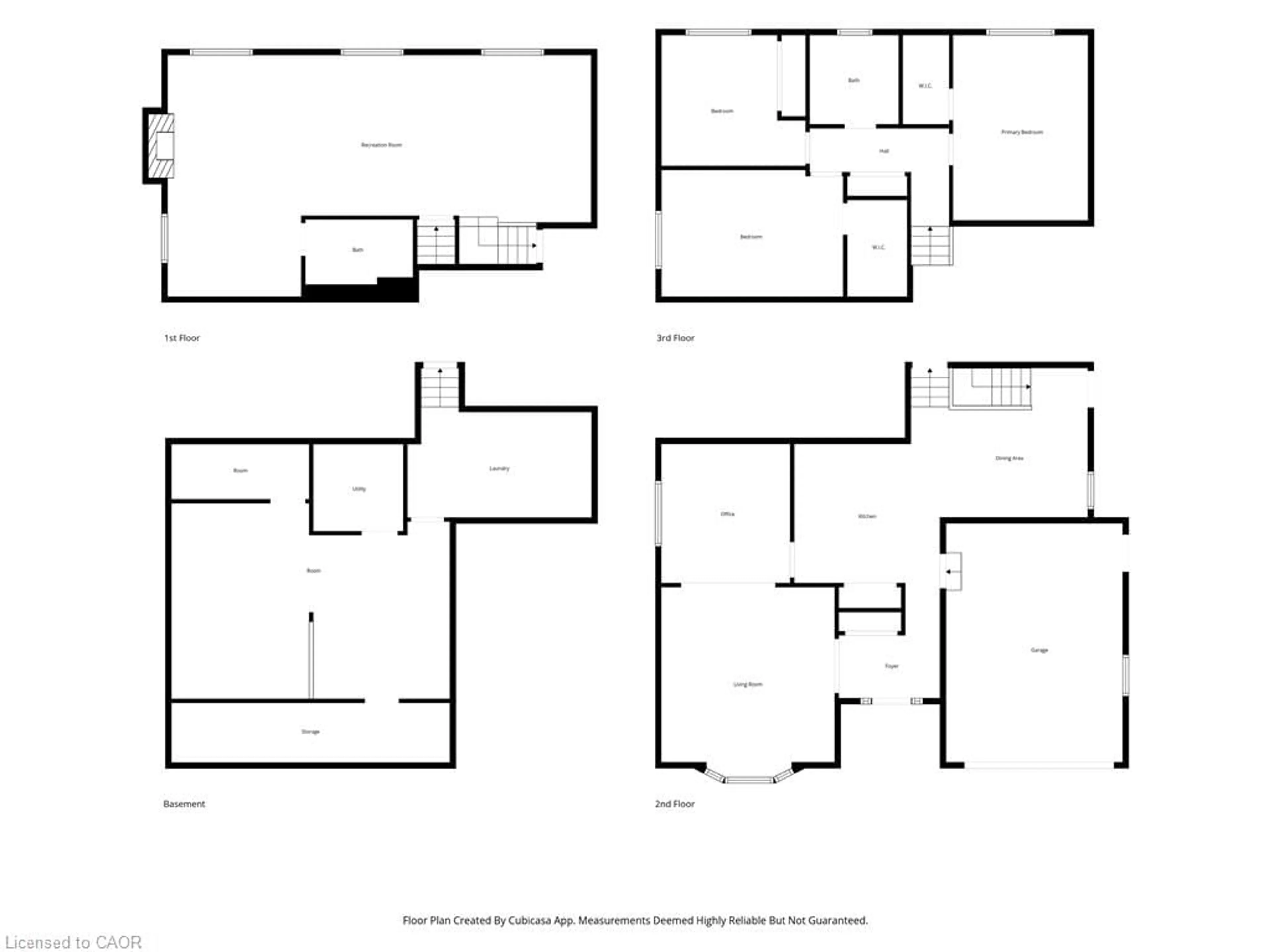 Floor plan for 12 Stonebridge Gate, St. Catharines Ontario L2S 3N1