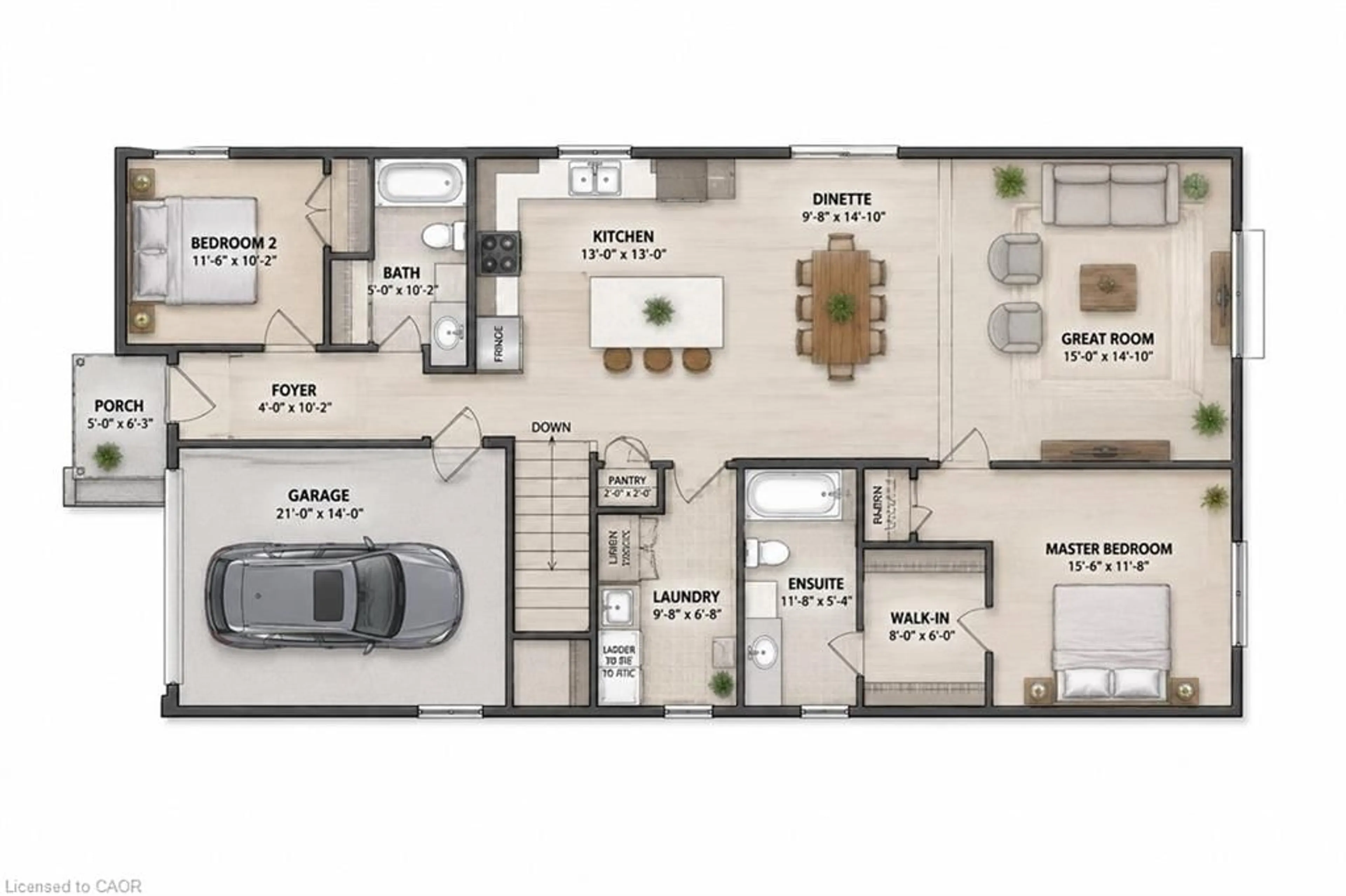 Floor plan for LOT 2 4968 Greenlane Rd, Beamsville Ontario L0R 1B5