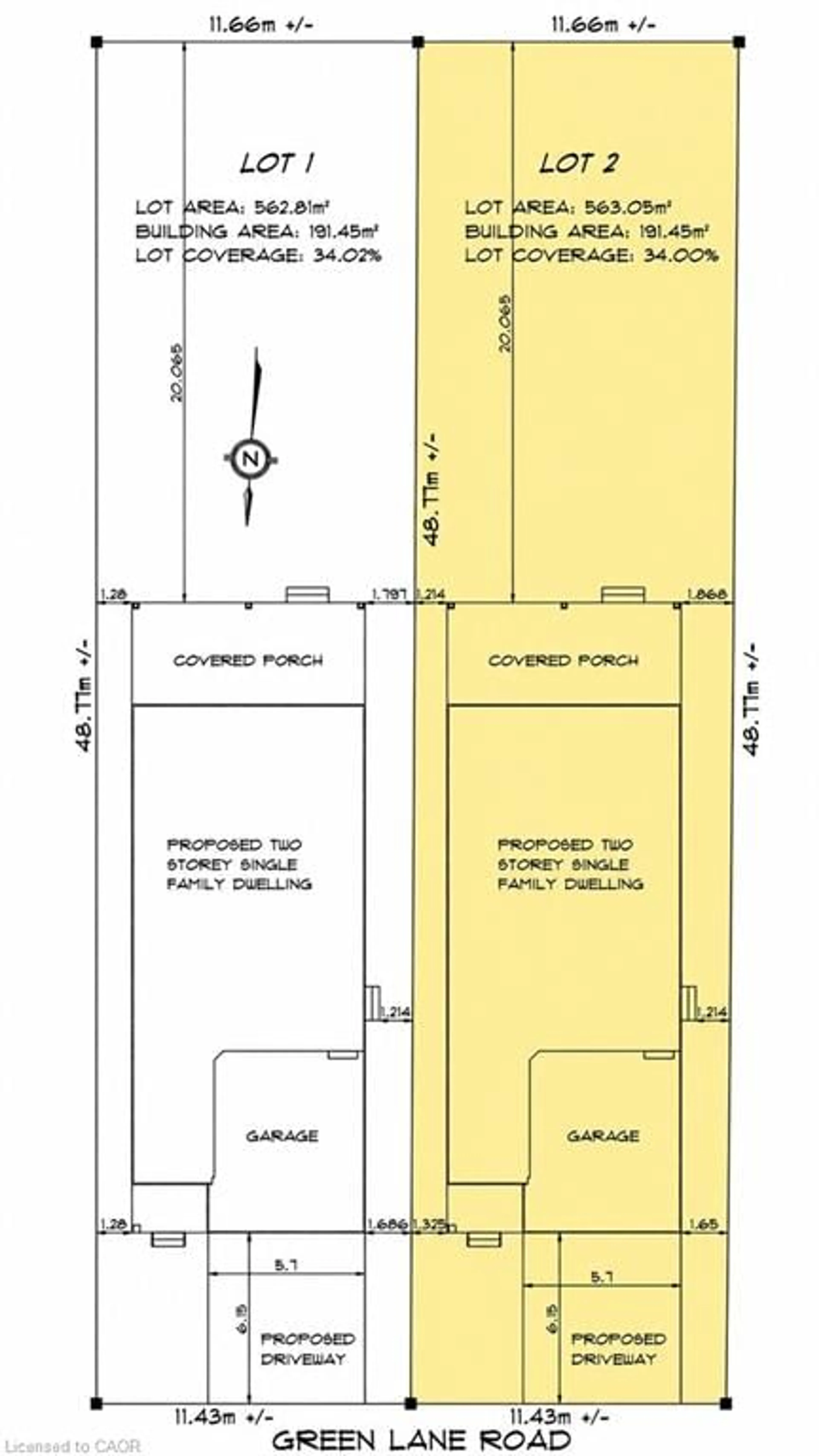 Floor plan for LOT 2 4968 Greenlane Rd, Beamsville Ontario L0R 1B5