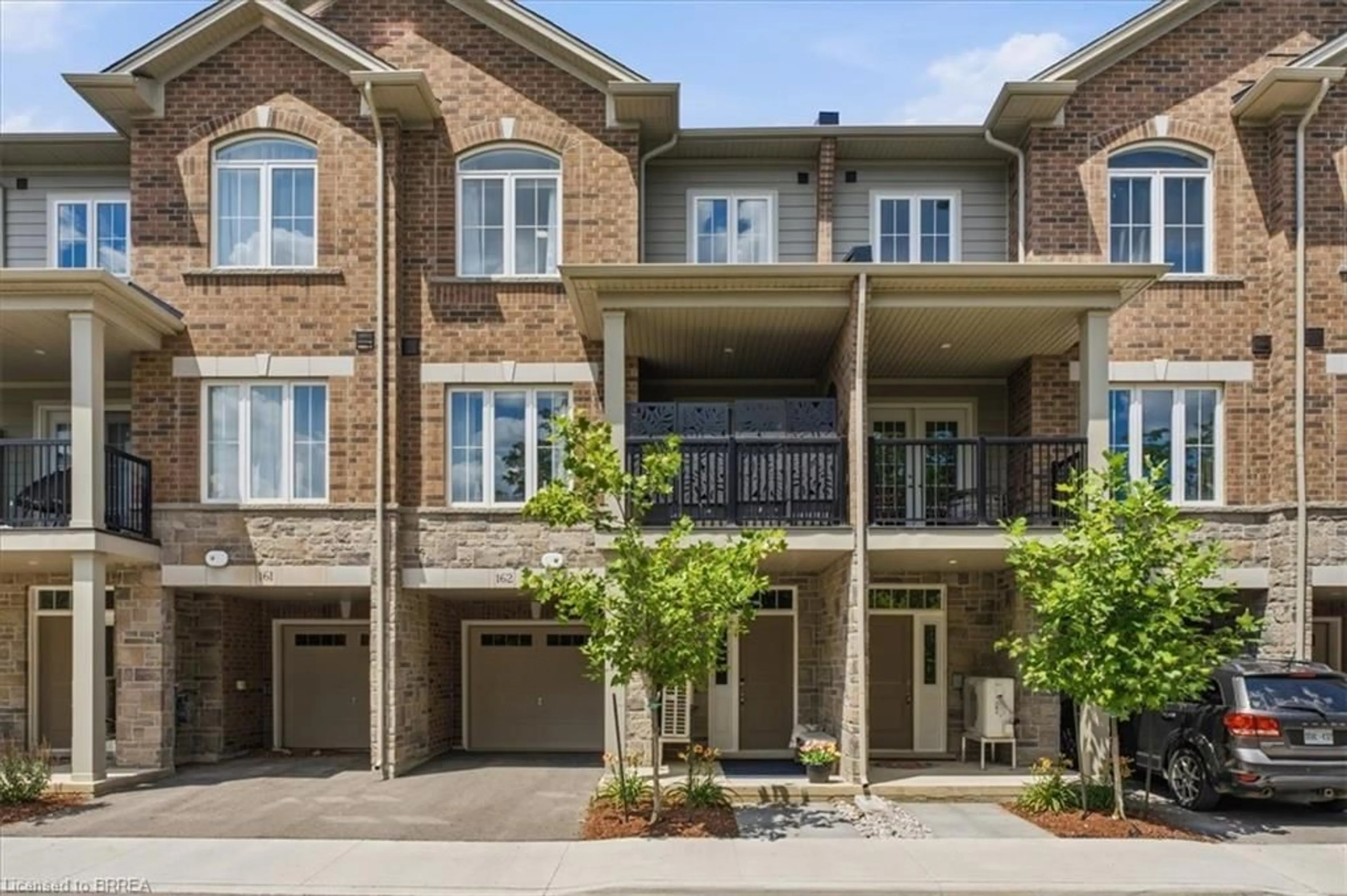 Home with brick exterior material, street for 677 Park Rd #162, Brantford Ontario N3R 0C2