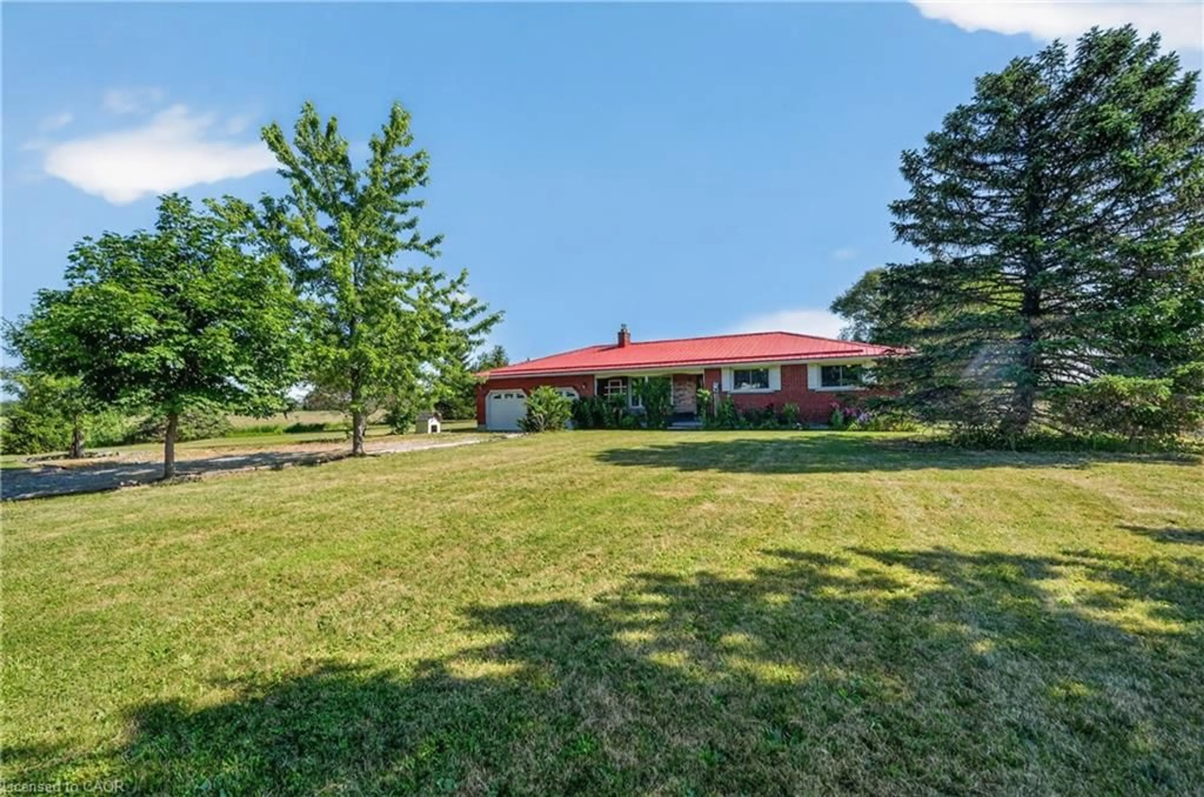 A pic from outside/outdoor area/front of a property/back of a property/a pic from drone, unknown for 7205 Highway 3, Dunnville Ontario N1A 2W1