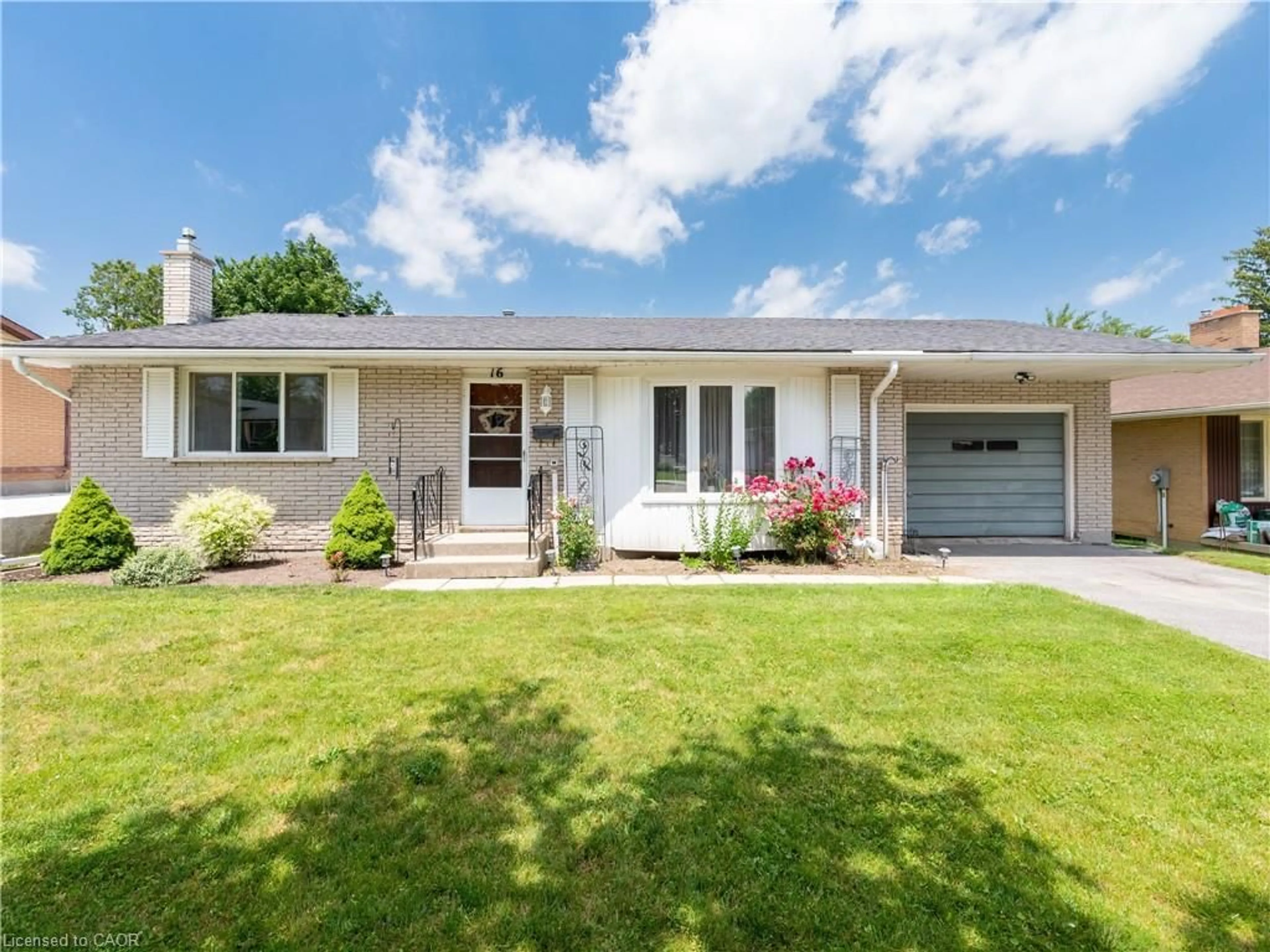 Home with vinyl exterior material, street for 16 Fergusson Ave, Ingersoll Ontario N5C 1E4