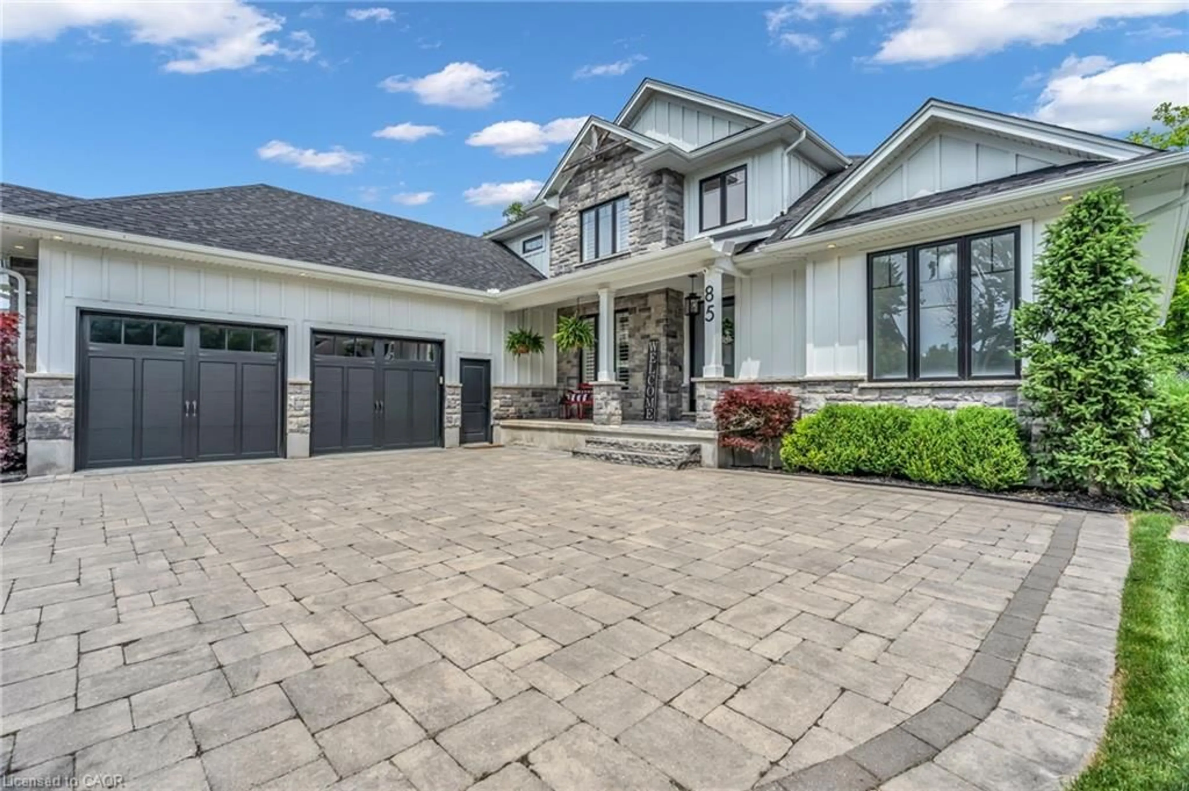 Home with brick exterior material, street for 85 Gill Rd, Grand Bend Ontario N0M 1T0