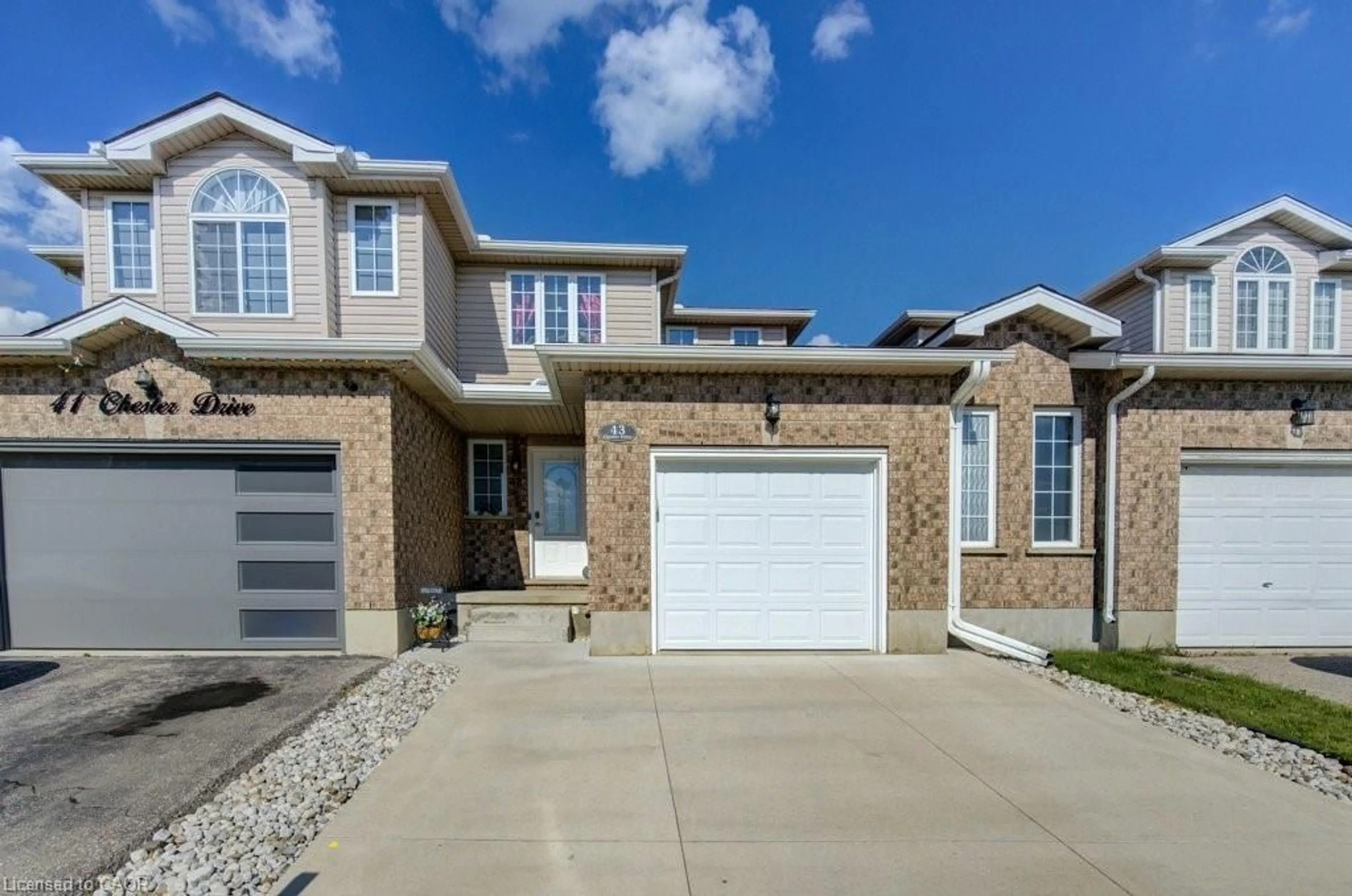Home with brick exterior material, street for 43 Chester Dr, Cambridge Ontario N1T 2C4