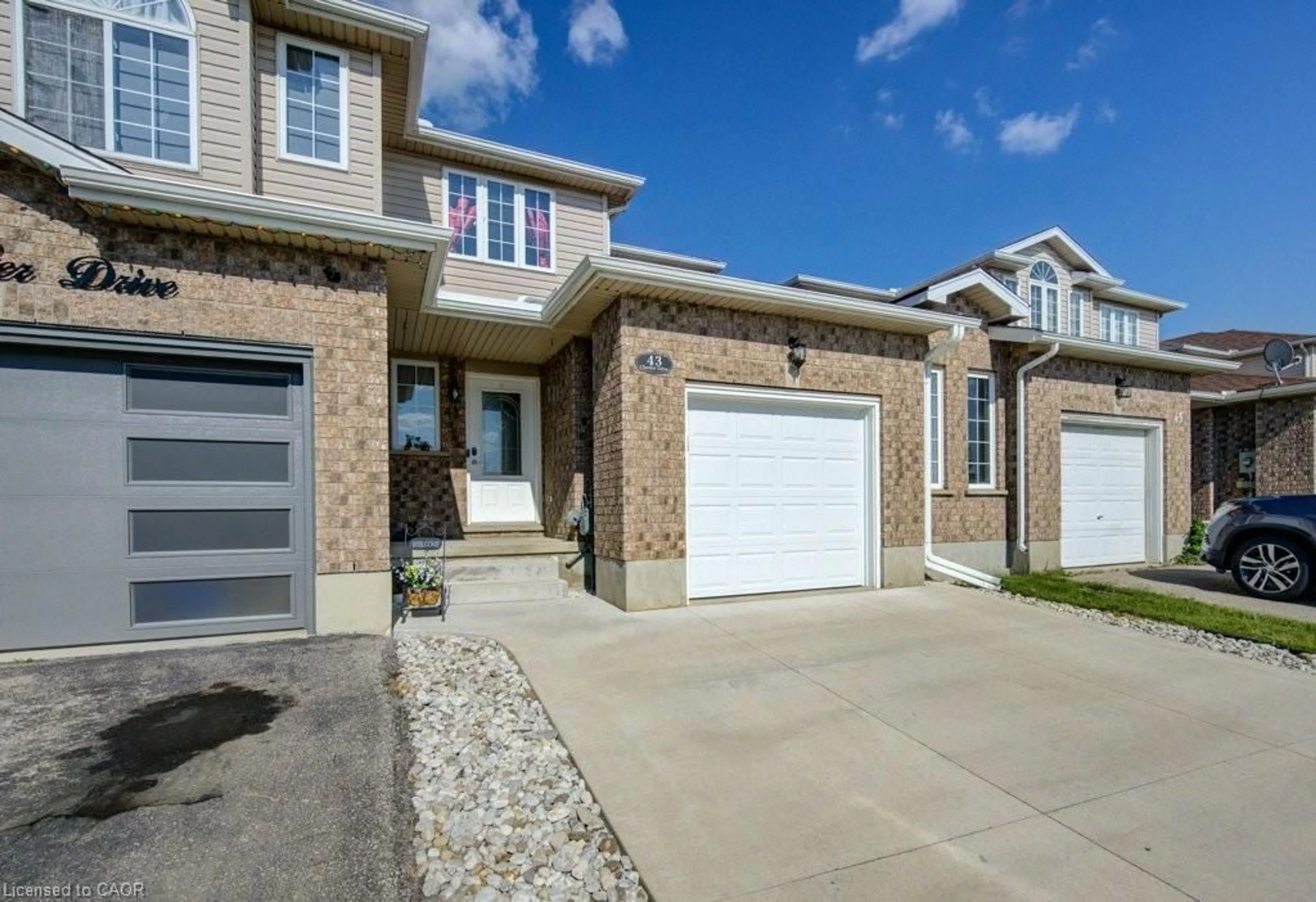 Home with brick exterior material, street for 43 Chester Dr, Cambridge Ontario N1T 2C4