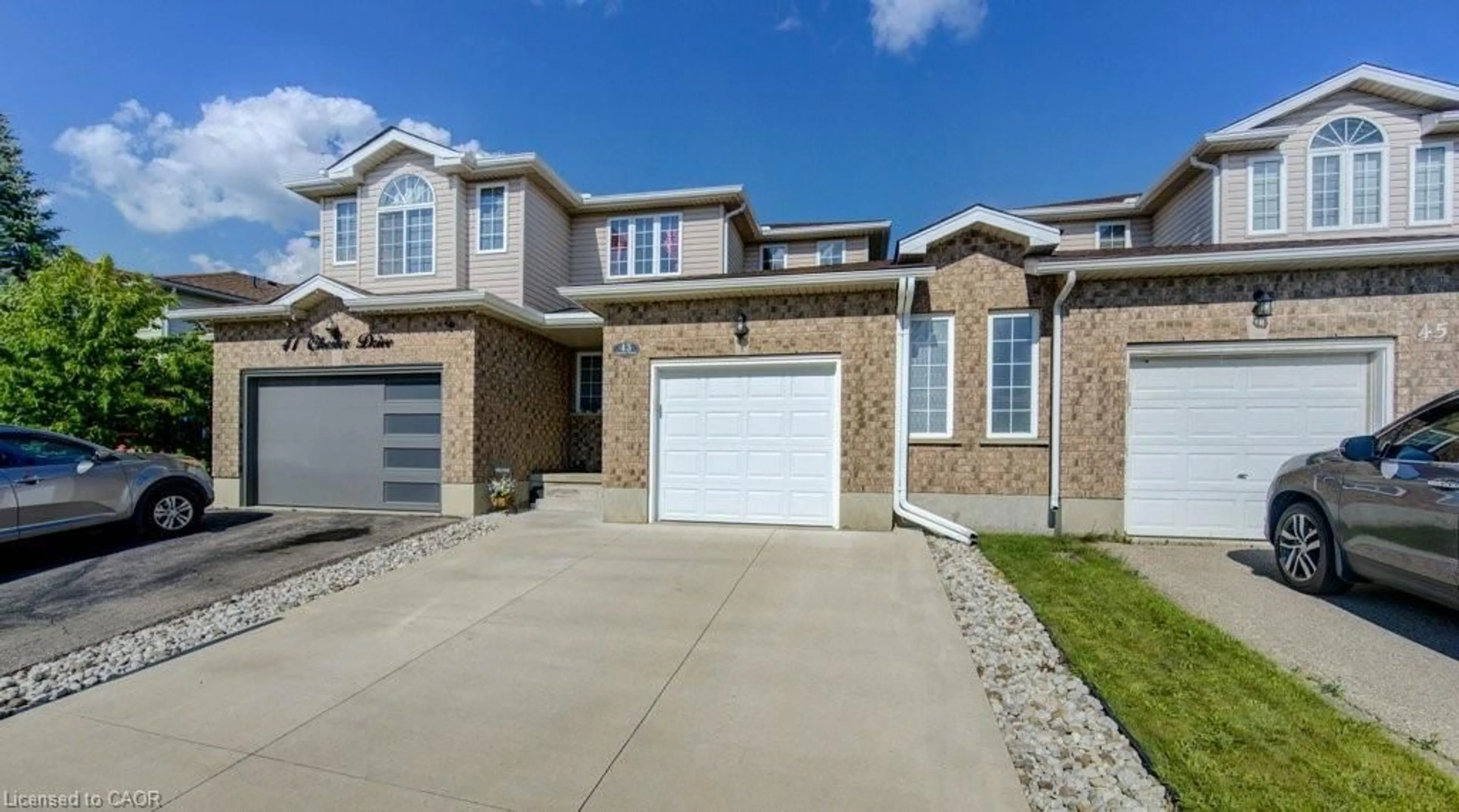 Home with brick exterior material, street for 43 Chester Dr, Cambridge Ontario N1T 2C4