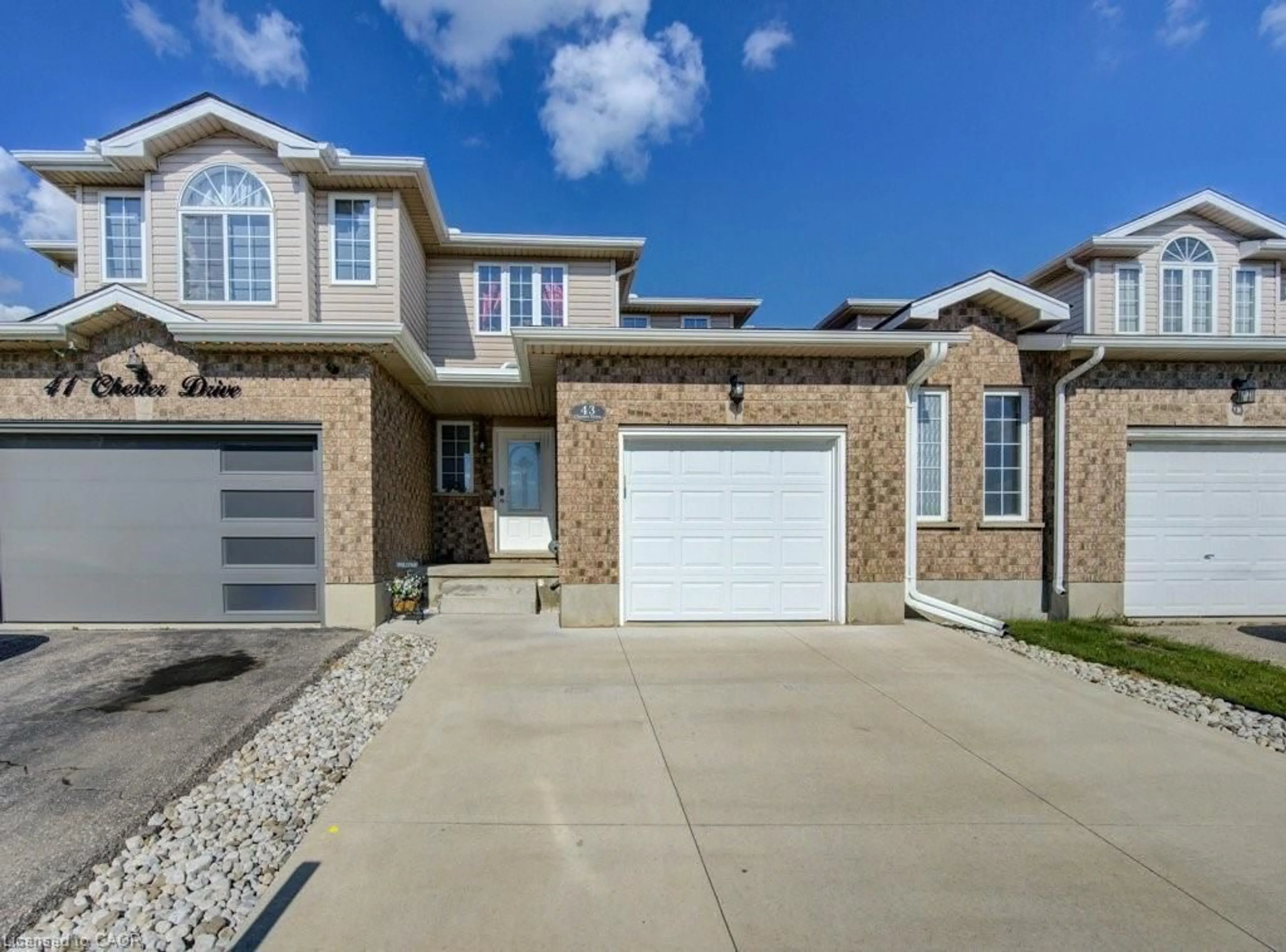 Home with brick exterior material, street for 43 Chester Dr, Cambridge Ontario N1T 2C4