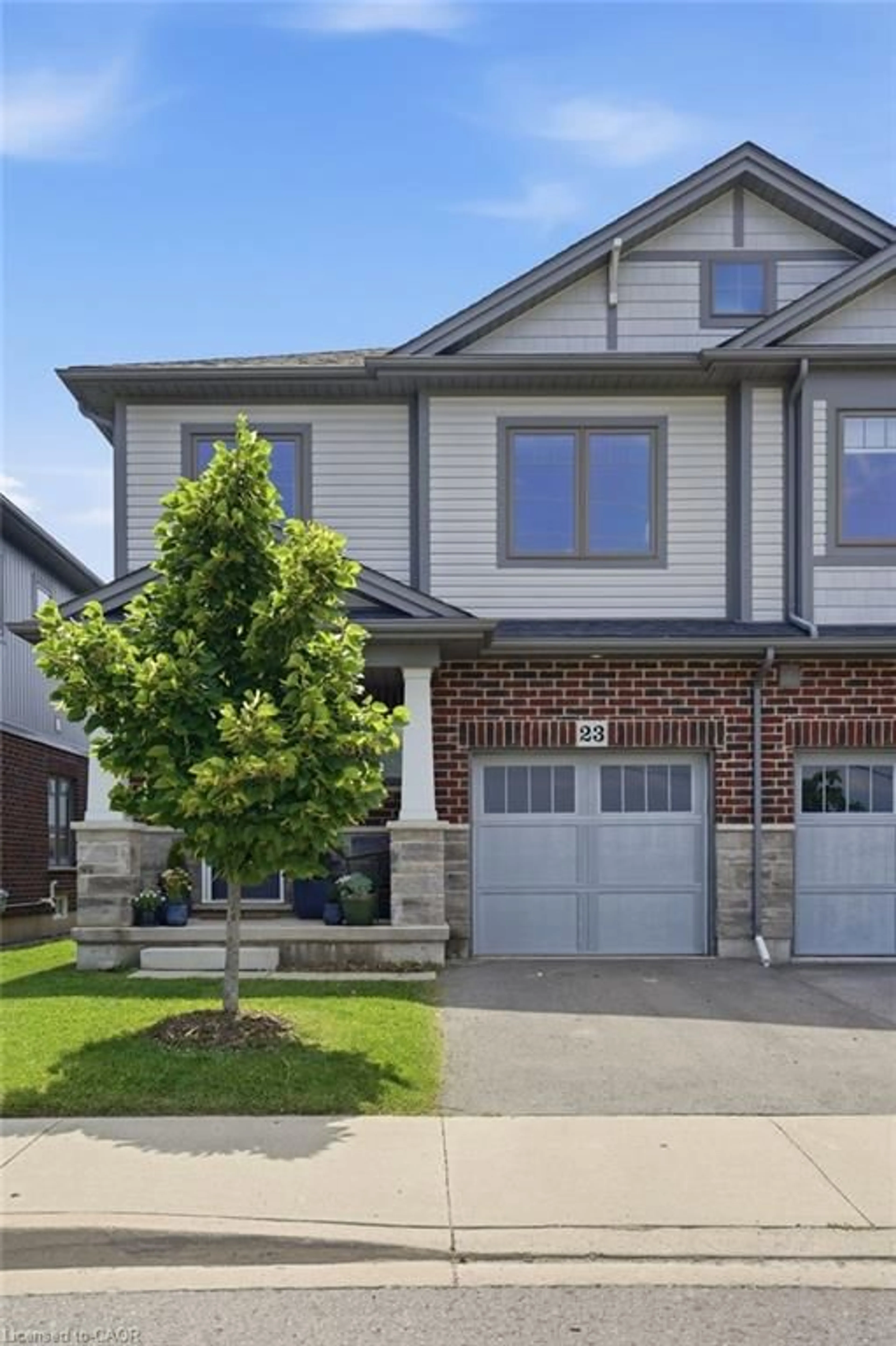 Home with brick exterior material, street for 23 Severino Cir, Smithville Ontario L0R 2A0