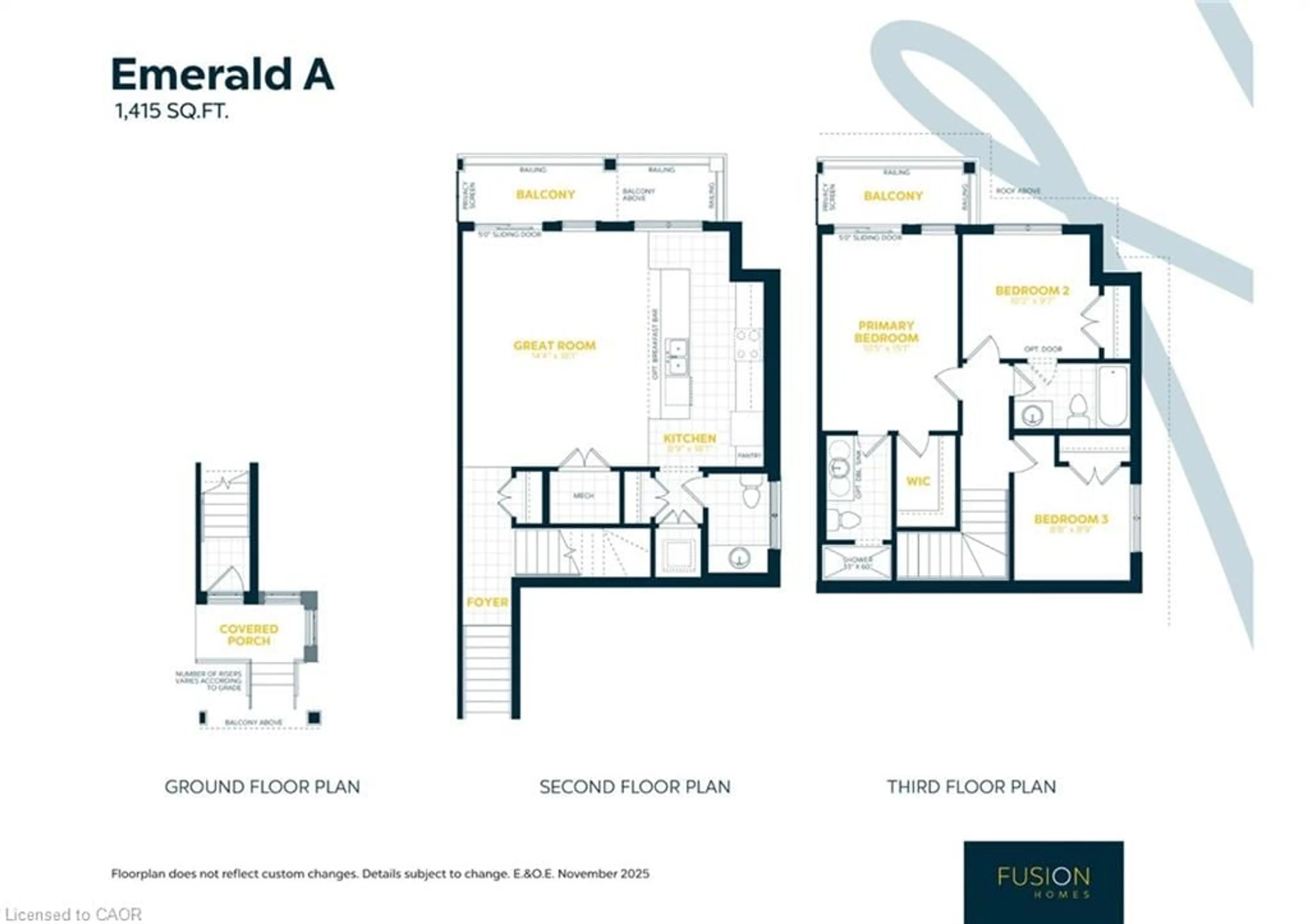 Floor plan for 53 Allegro Common #13, Waterloo Ontario N3C 1A5